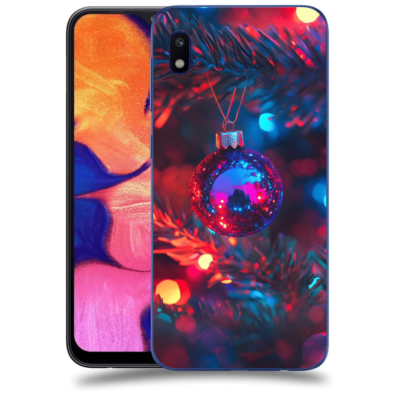 ACOVER Kryt na mobil Samsung Galaxy A10 A105F - Vánoční ozdoba