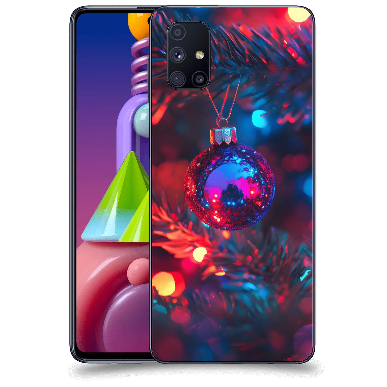 ACOVER Kryt na mobil Samsung Galaxy M51 M515F - Vánoční ozdoba