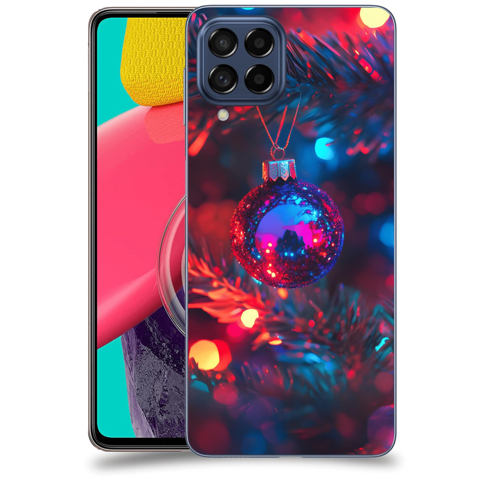 ACOVER Kryt na mobil Samsung Galaxy M53 5G - Vánoční ozdoba