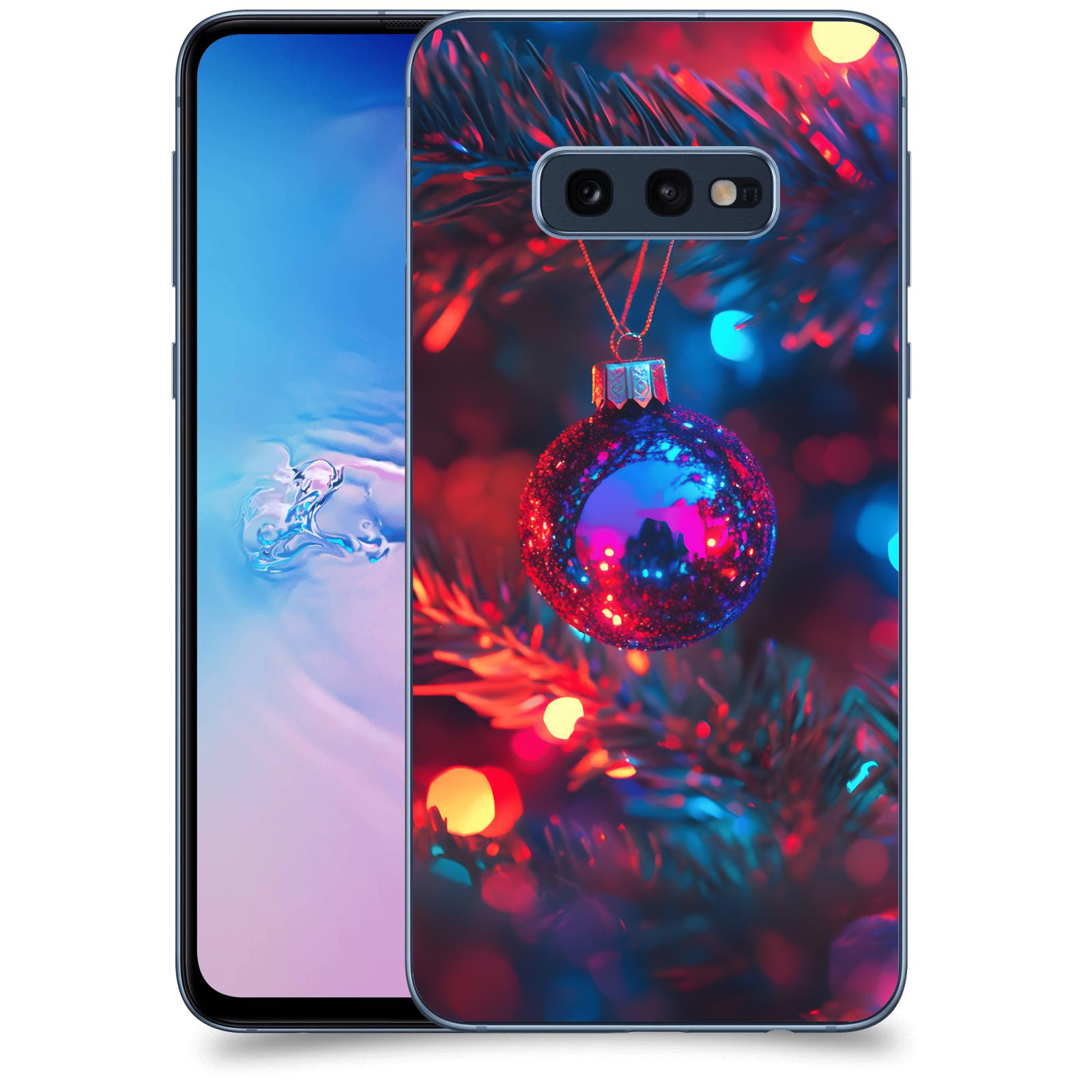 ACOVER Kryt na mobil Samsung Galaxy S10e G970 - Vánoční ozdoba