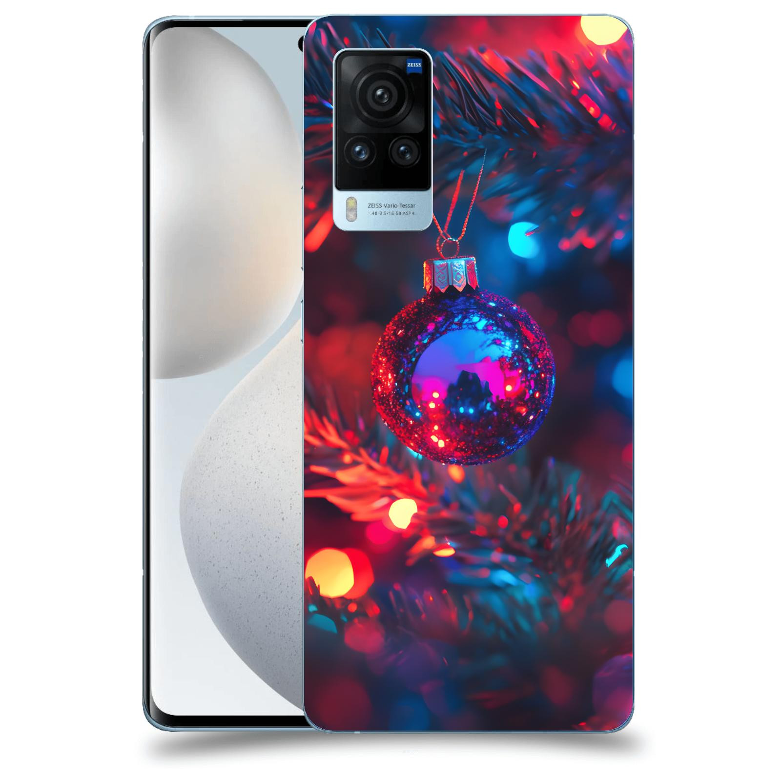 ACOVER Kryt na mobil Vivo X60 Pro 5G - Vánoční ozdoba