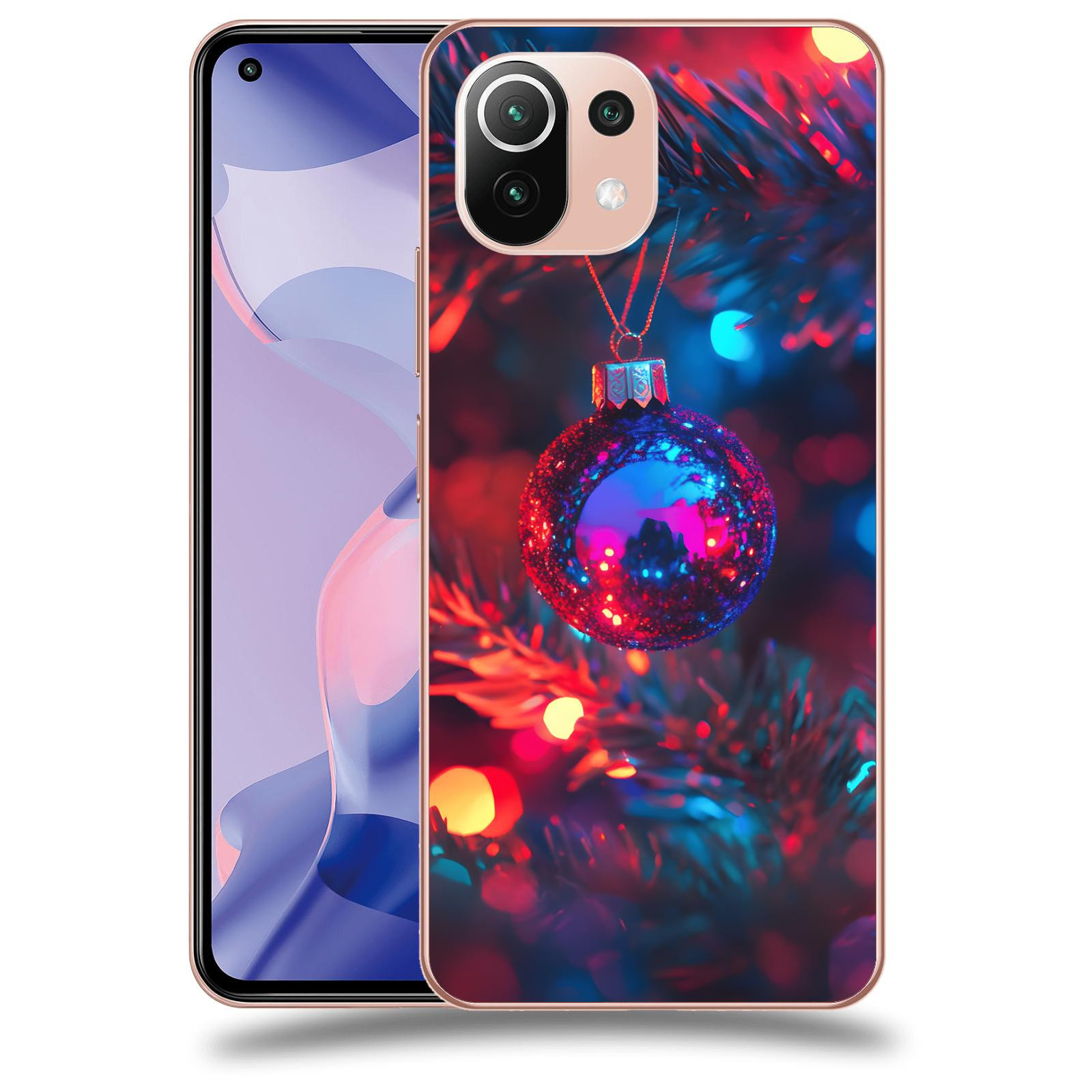 ACOVER Kryt na mobil Xiaomi 11 Lite 5G NE - Vánoční ozdoba