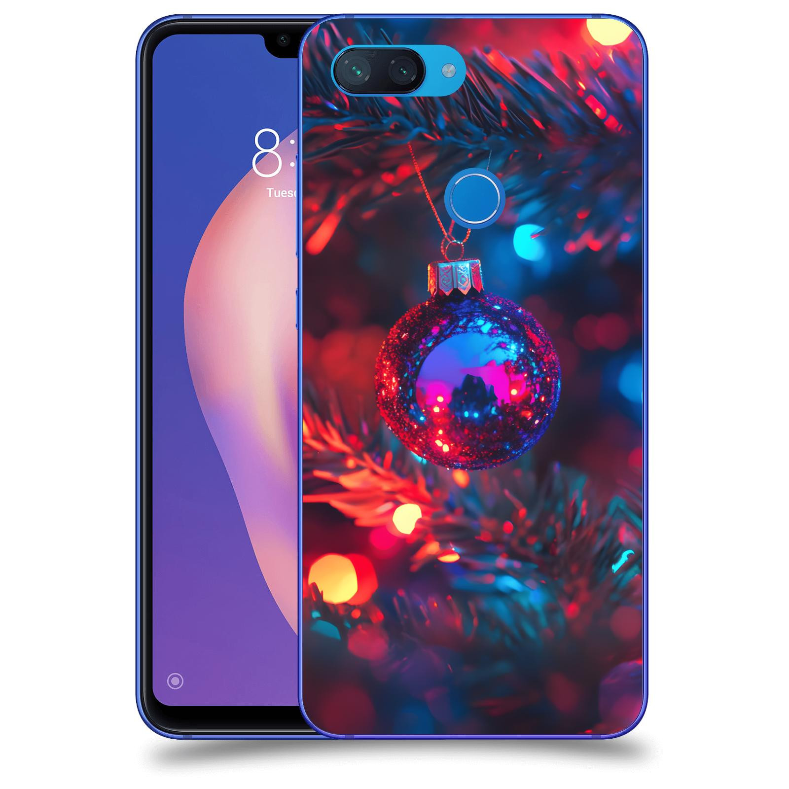 ACOVER Kryt na mobil Xiaomi Mi 8 Lite - Vánoční ozdoba