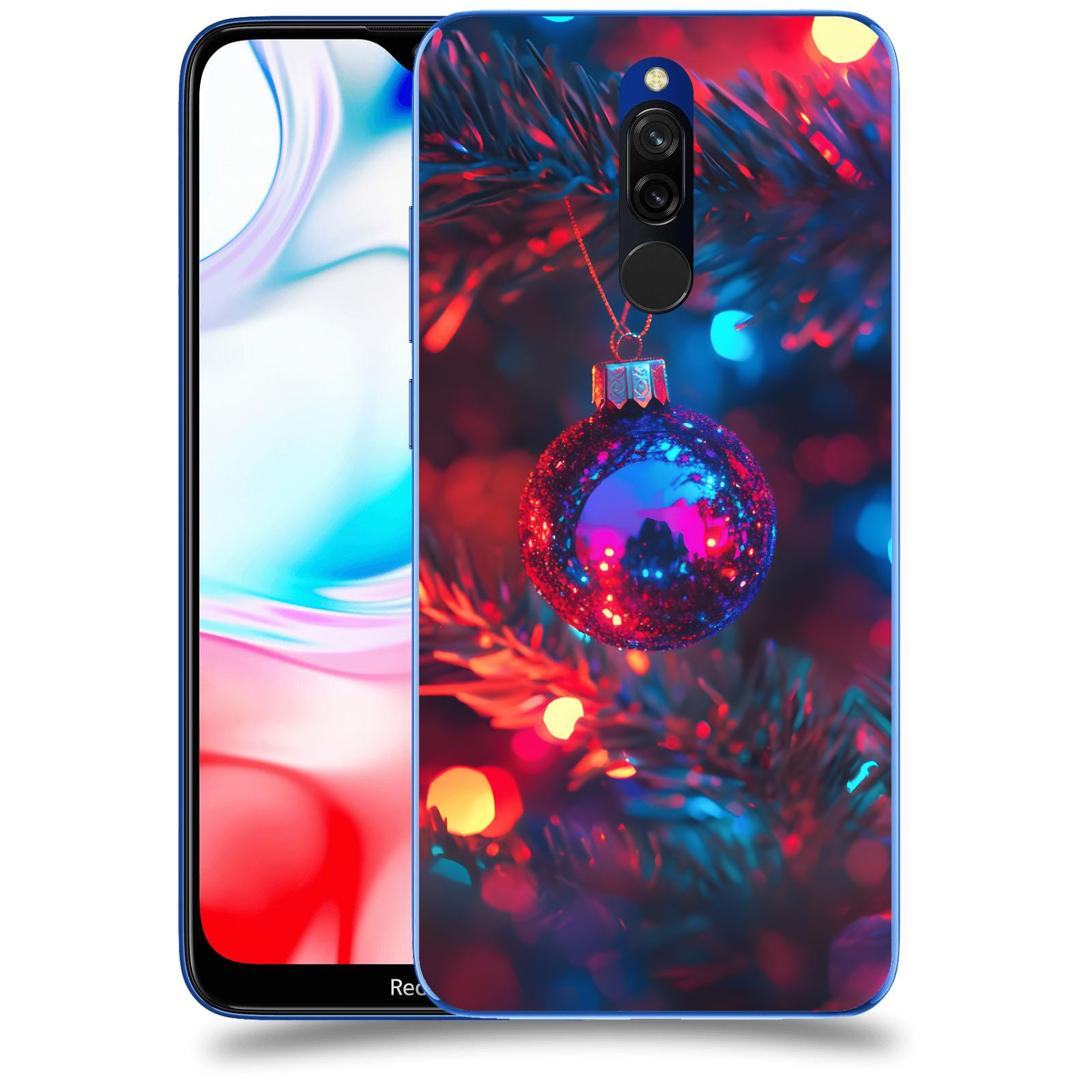 ACOVER Kryt na mobil Xiaomi Redmi 8 - Vánoční ozdoba