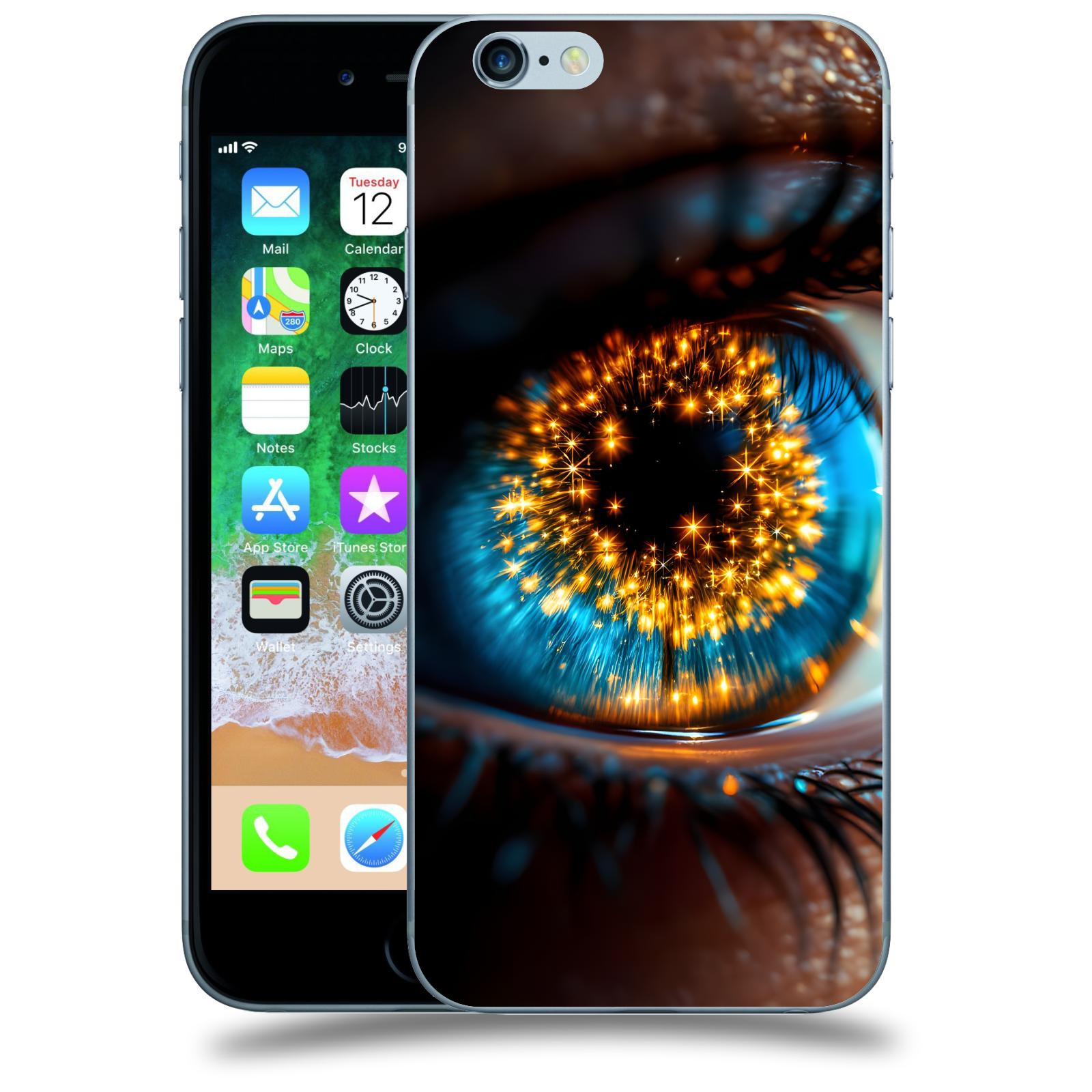 ACOVER Kryt na mobil Apple iPhone 6/6S - Sparkle in the eye