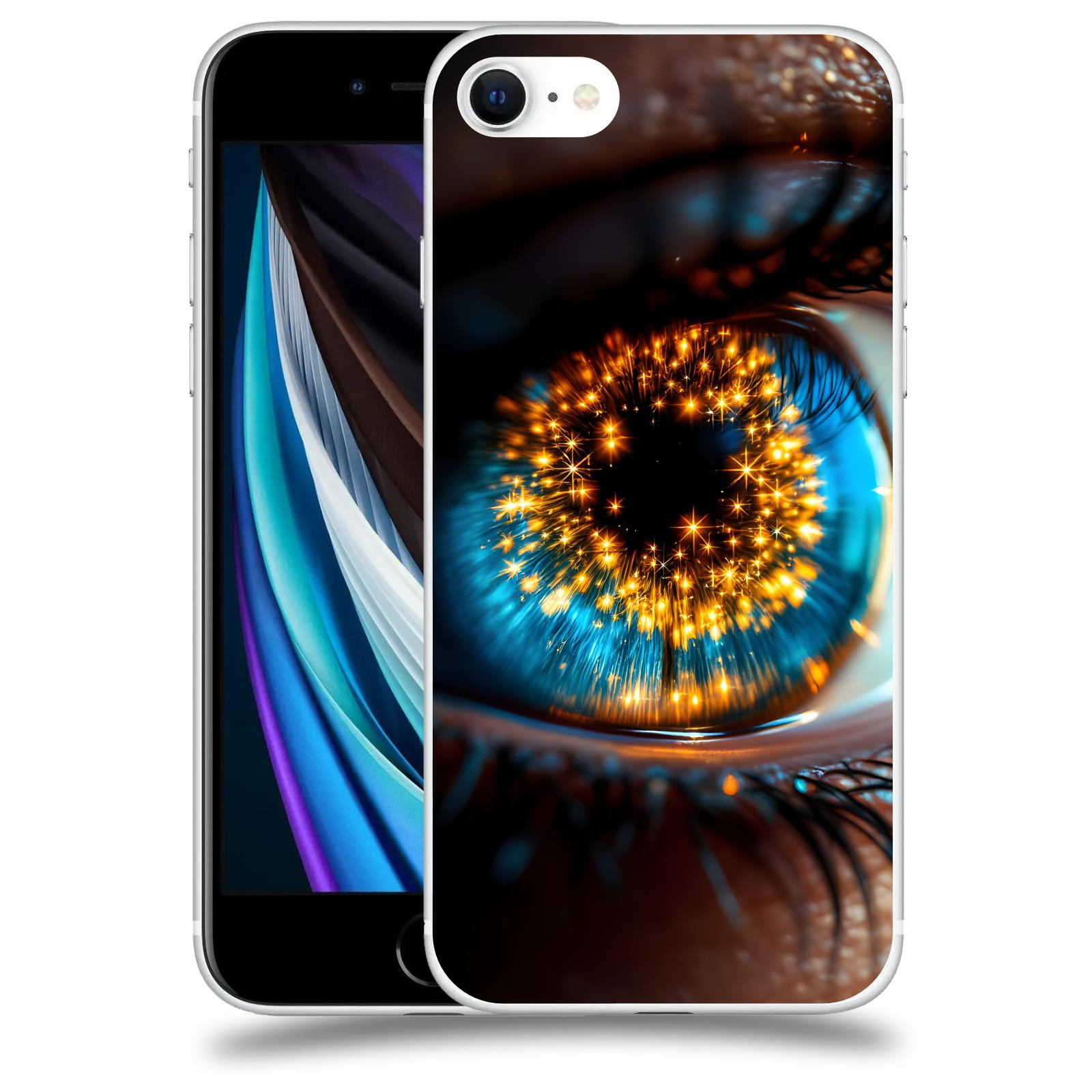 ACOVER Kryt na mobil Apple iPhone SE 2020 - Sparkle in the eye