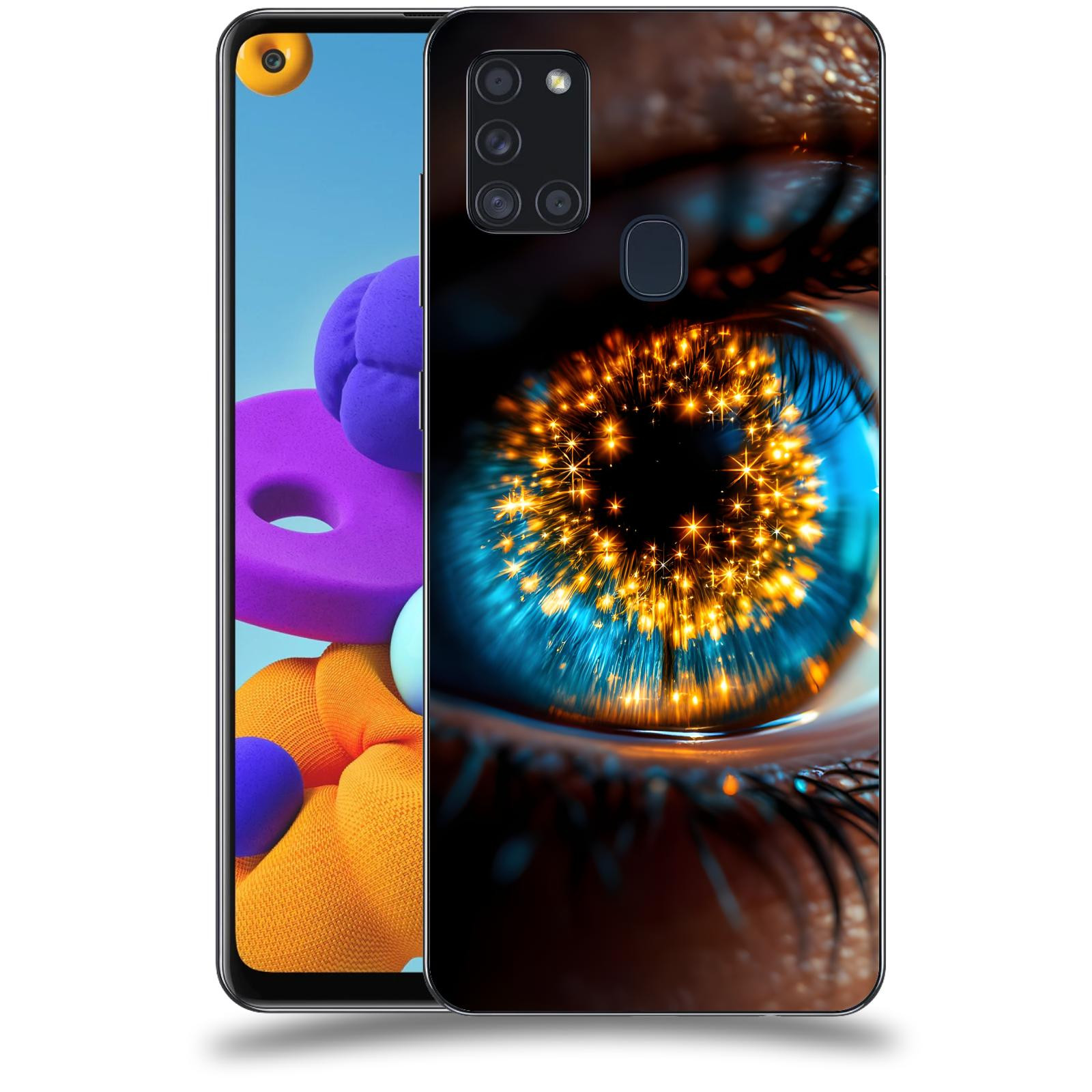 ACOVER Kryt na mobil Samsung Galaxy A21s - Sparkle in the eye