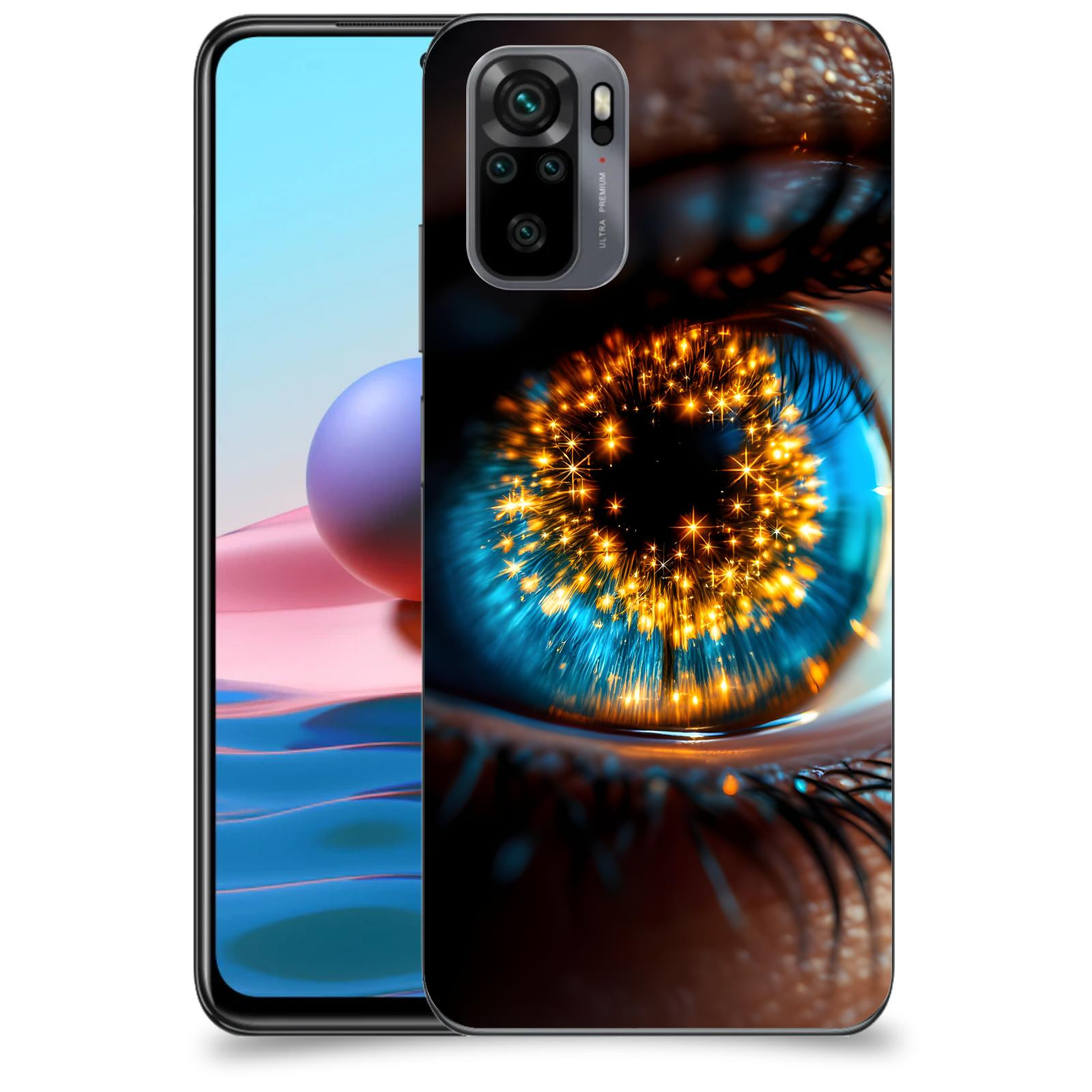 ACOVER Kryt na mobil Xiaomi Redmi Note 10 - Sparkle in the eye