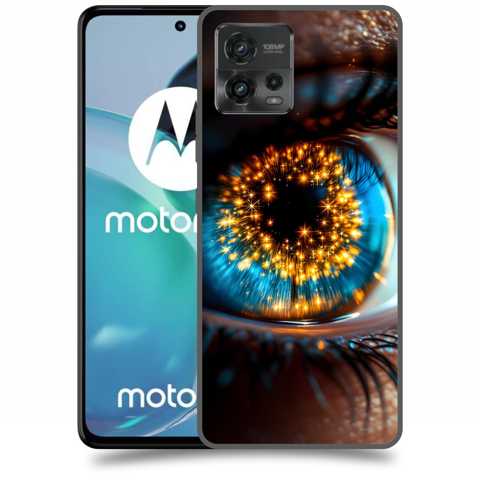 ACOVER Kryt na mobil Motorola Moto G72 - Sparkle in the eye