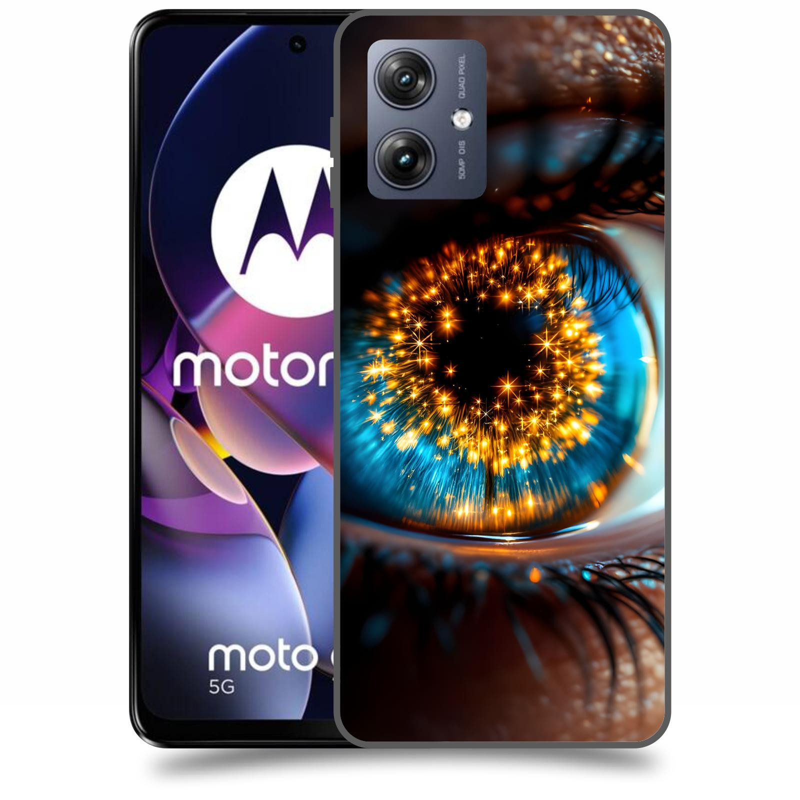 ACOVER Kryt na mobil Motorola Moto G54 5G - Sparkle in the eye