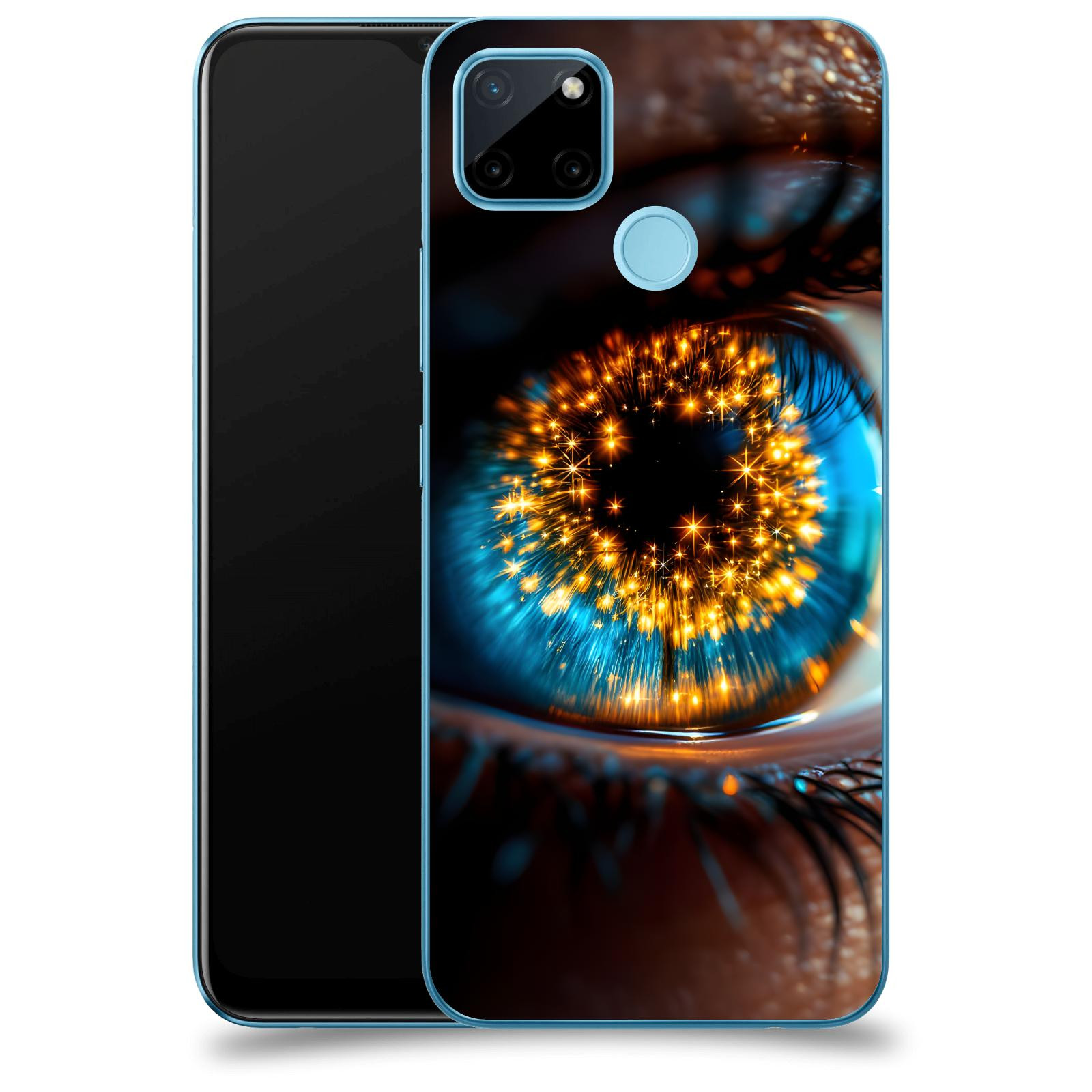 ACOVER Kryt na mobil Realme C21Y - Sparkle in the eye