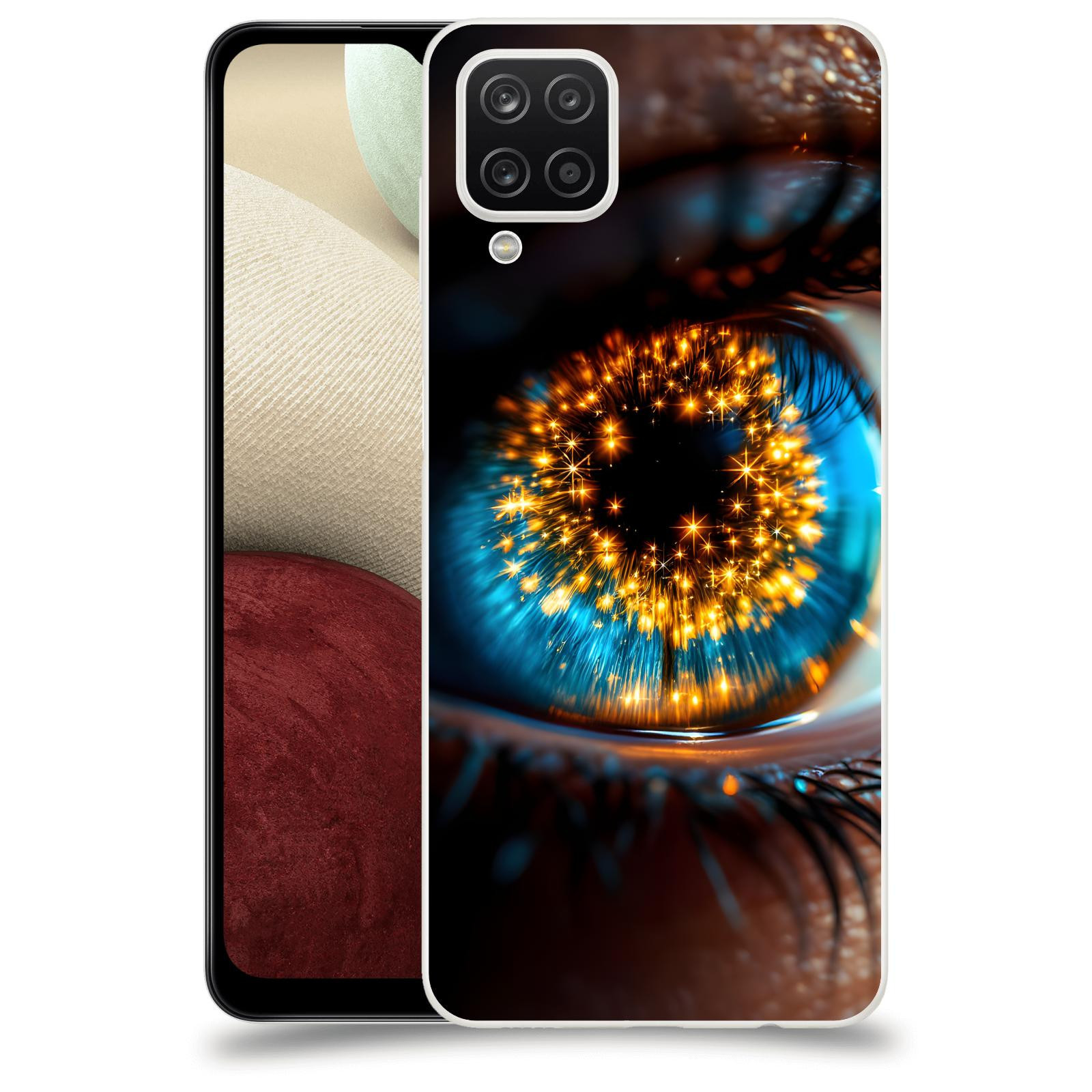 ACOVER Kryt na mobil Samsung Galaxy A12 A125F - Sparkle in the eye