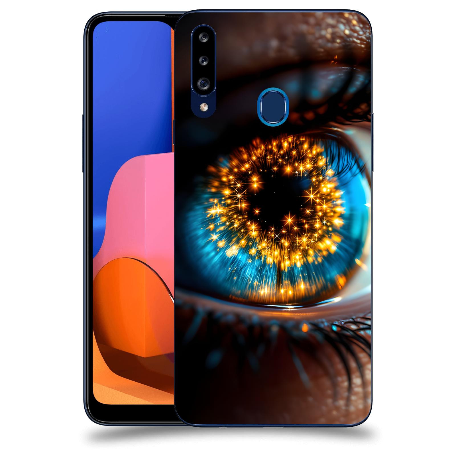 ACOVER Kryt na mobil Samsung Galaxy A20s - Sparkle in the eye