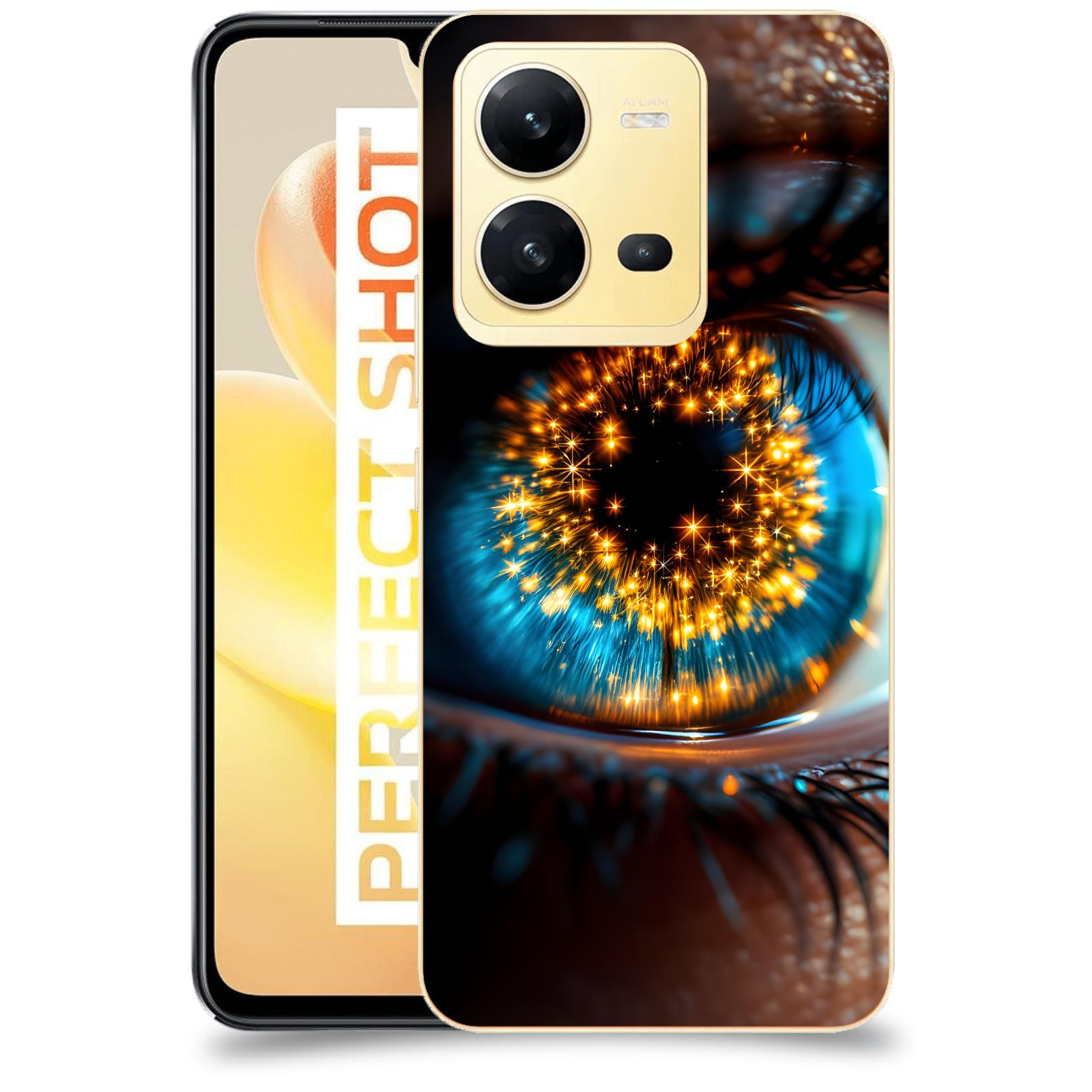 ACOVER Kryt na mobil Vivo X80 Lite - Sparkle in the eye