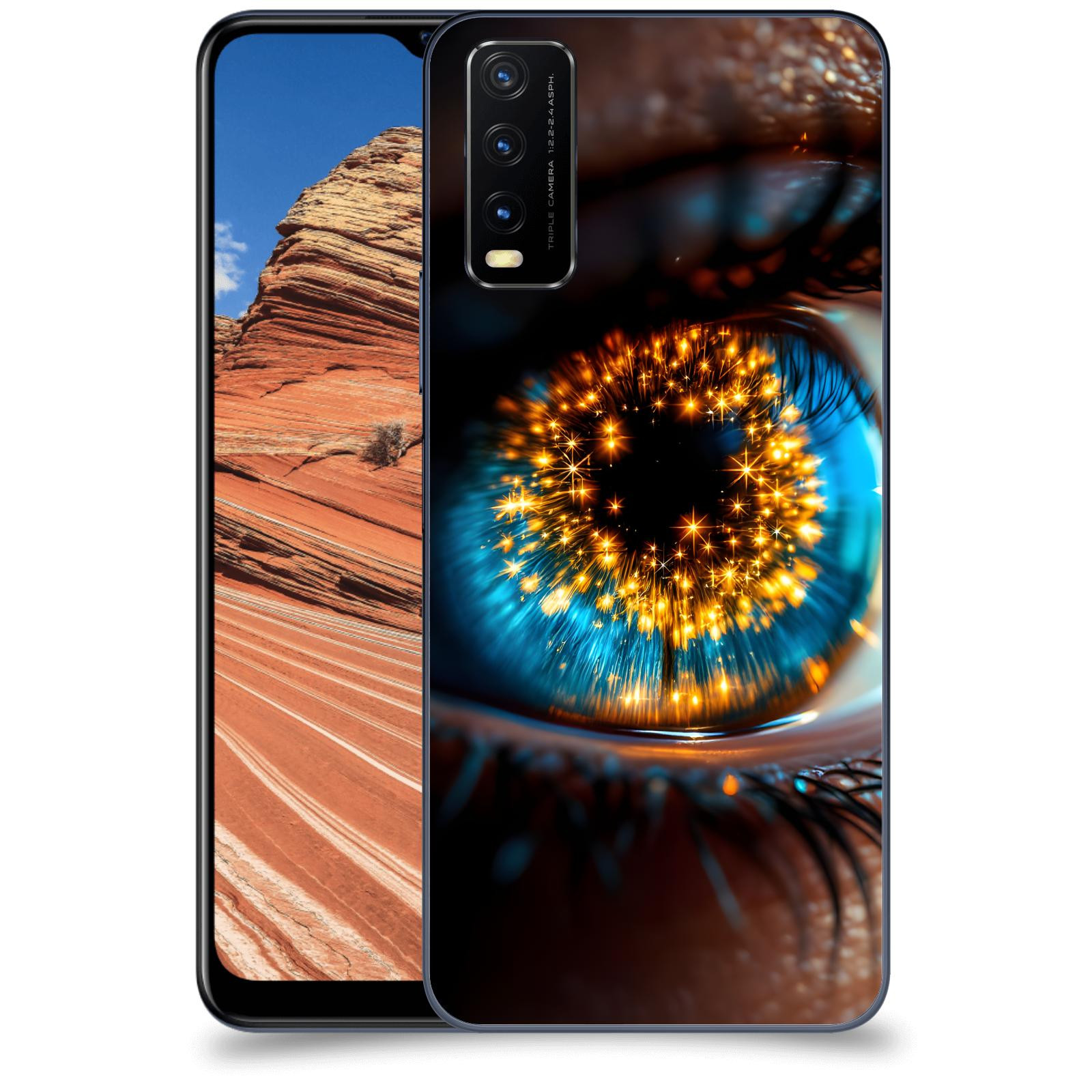 ACOVER Kryt na mobil Vivo Y20s - Sparkle in the eye