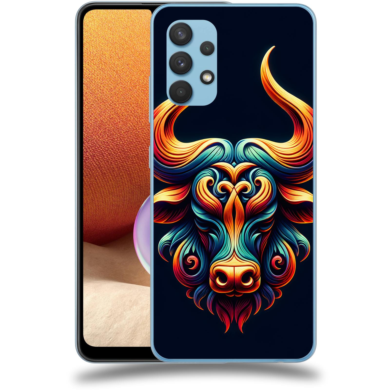 ACOVER Kryt na mobil Samsung Galaxy A32 4G SM-A325F - Býk