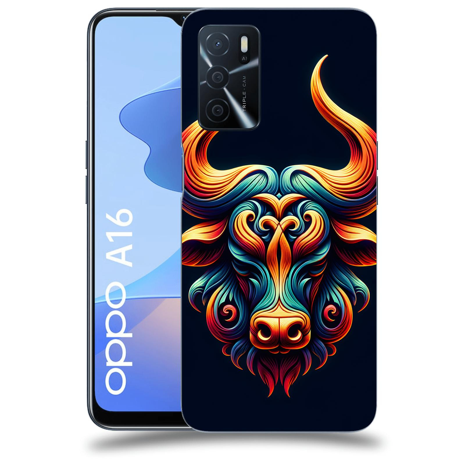 ACOVER Kryt na mobil OPPO A16 - Býk