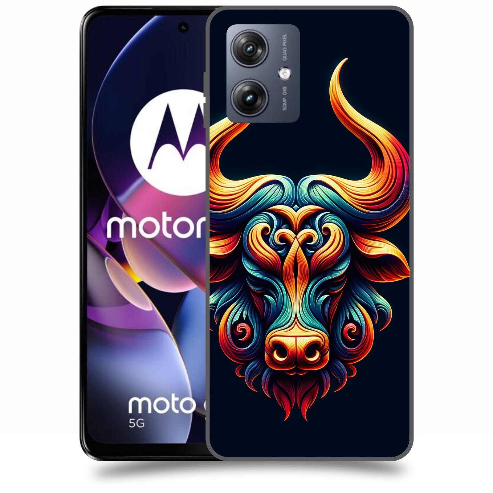ACOVER Kryt na mobil Motorola Moto G54 5G - Býk