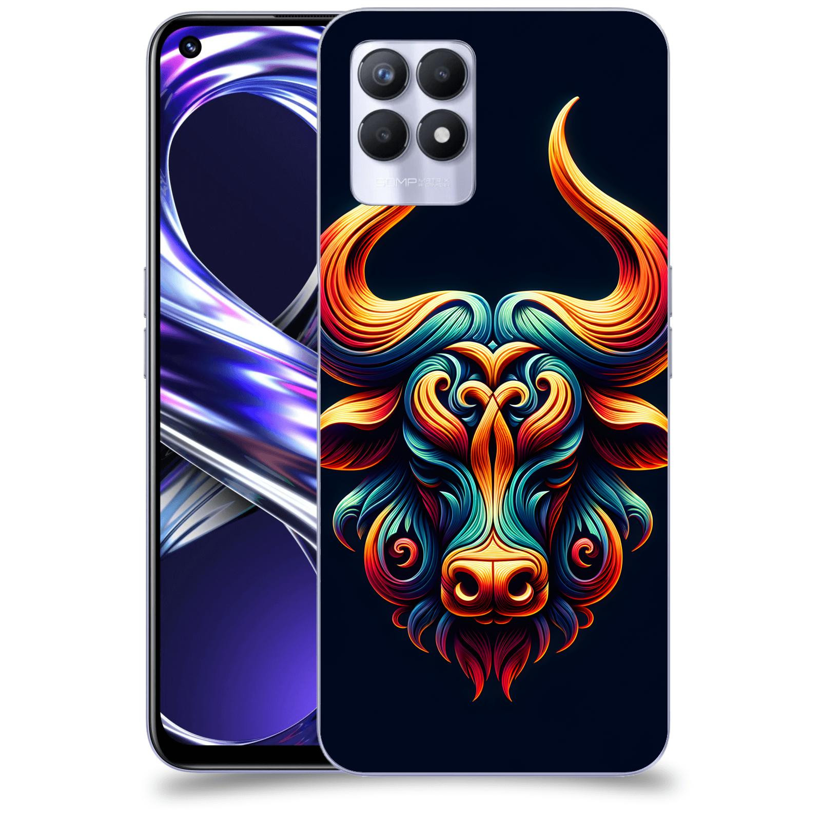 ACOVER Kryt na mobil Realme 8i - Býk