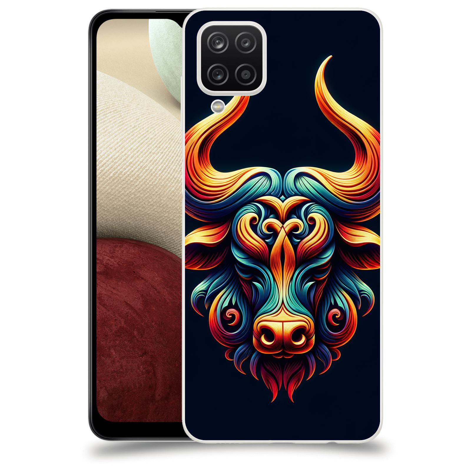 ACOVER Kryt na mobil Samsung Galaxy A12 A125F - Býk