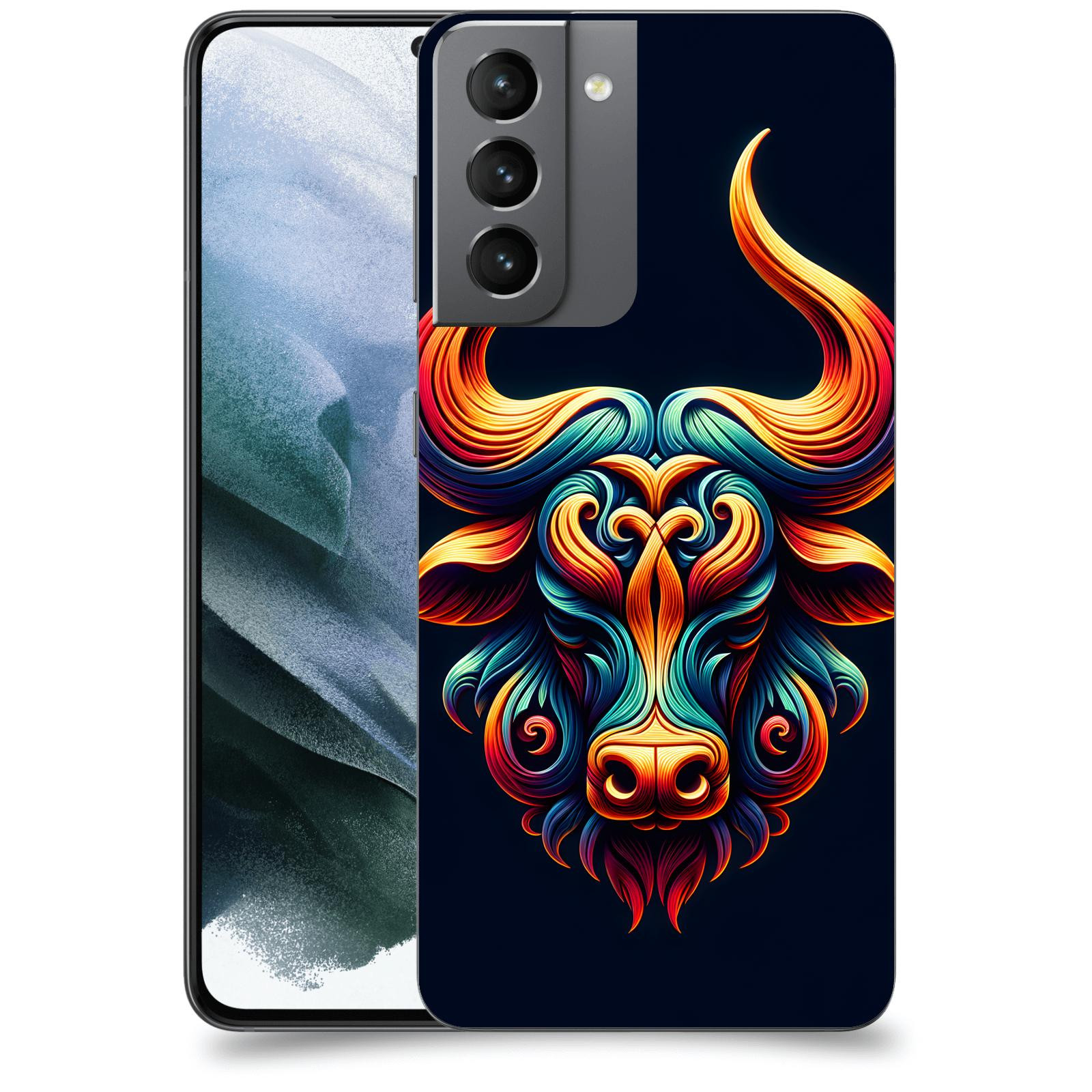 ACOVER Kryt na mobil Samsung Galaxy S21 G991B - Býk