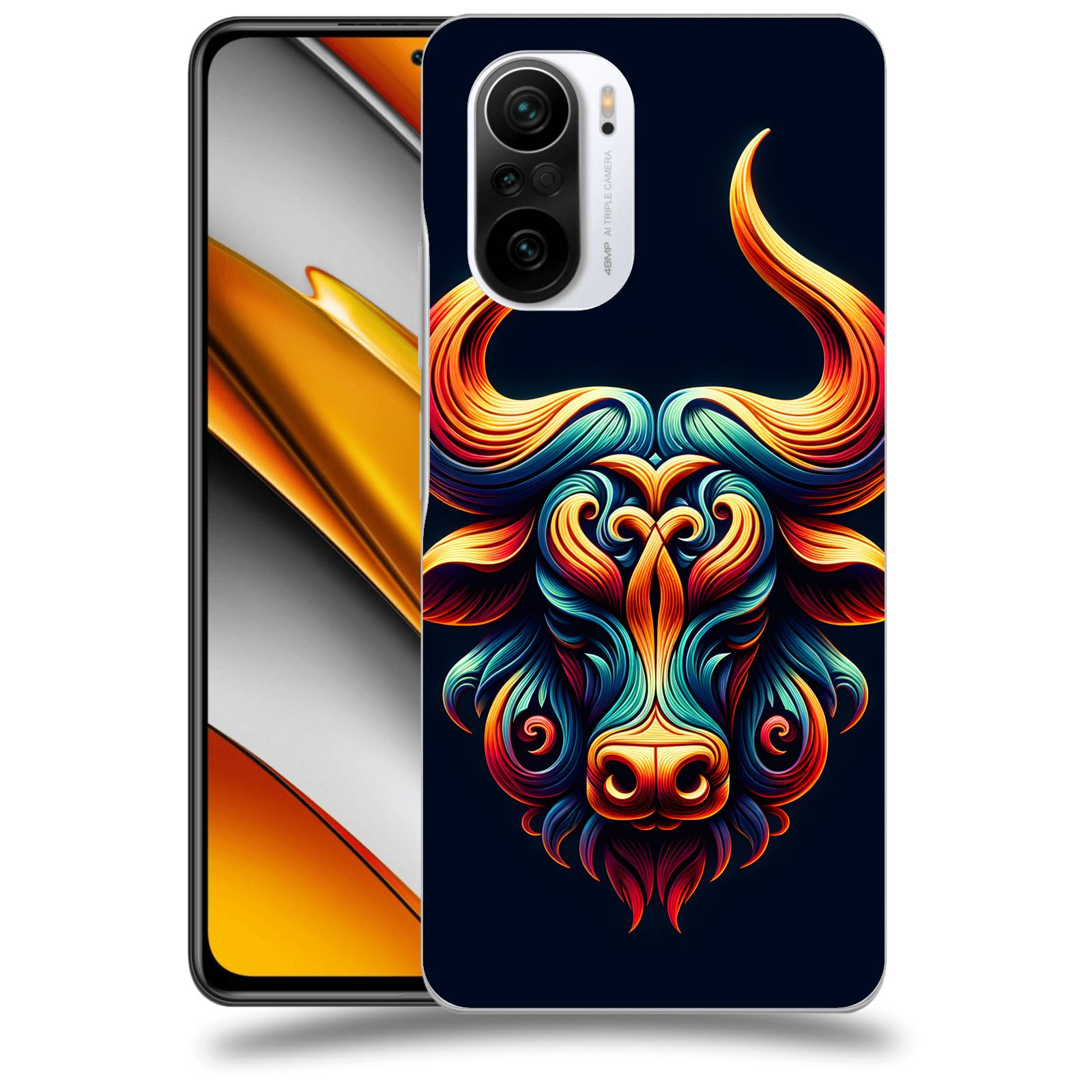 ACOVER Kryt na mobil Xiaomi Poco F3 - Býk