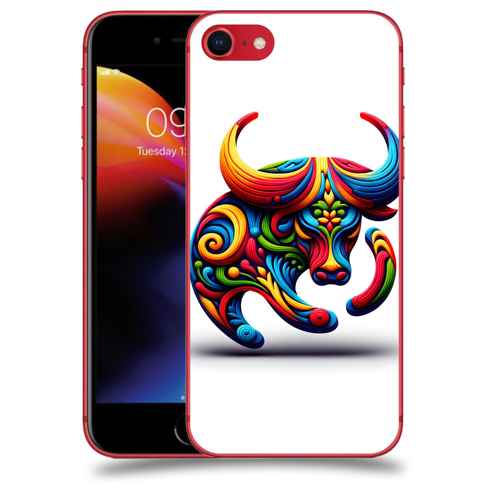 ACOVER Kryt na mobil Apple iPhone 8 - Býk 2