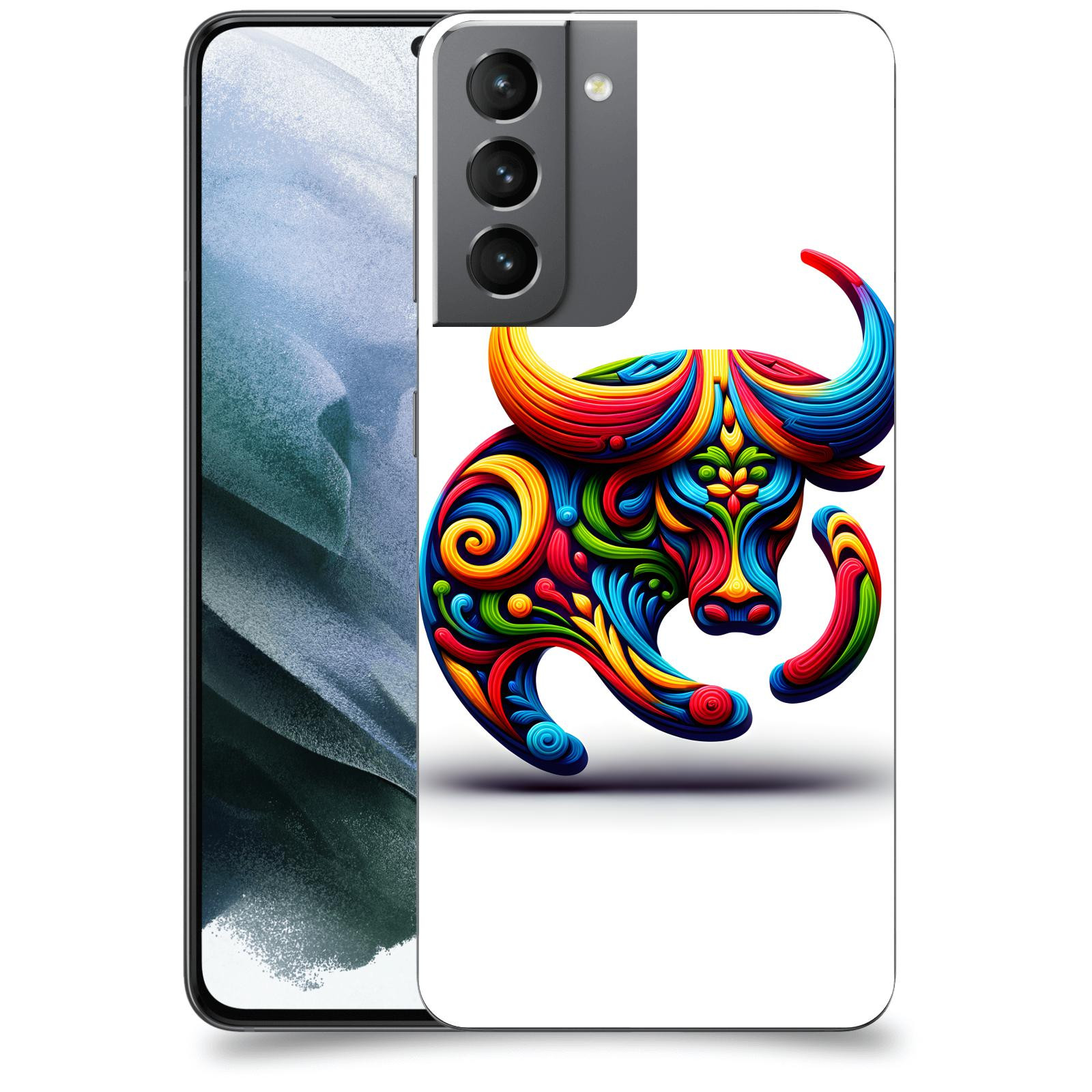 ACOVER Kryt na mobil Samsung Galaxy S21 G991B - Býk 2