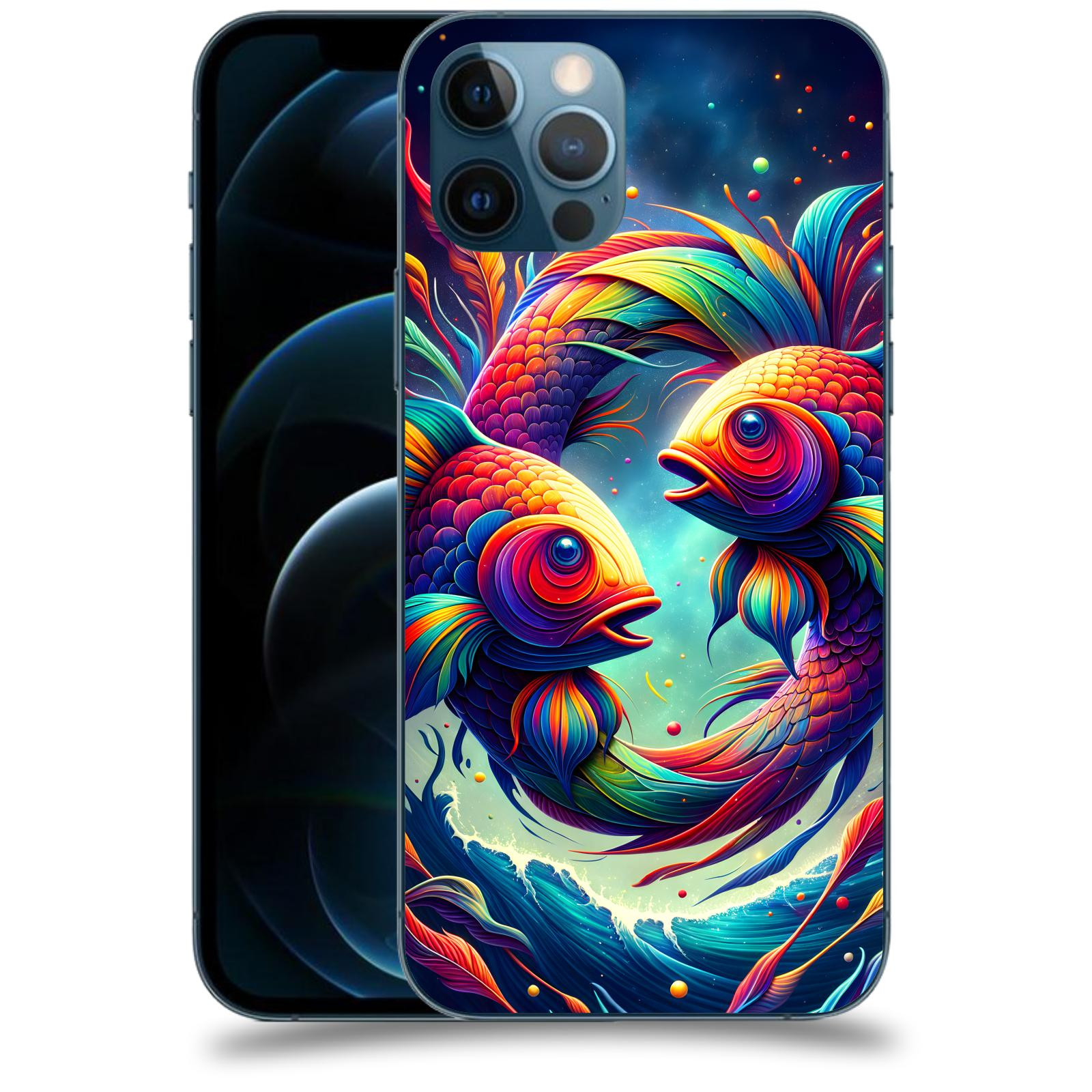 ACOVER Kryt na mobil Apple iPhone 12 Pro - Ryby