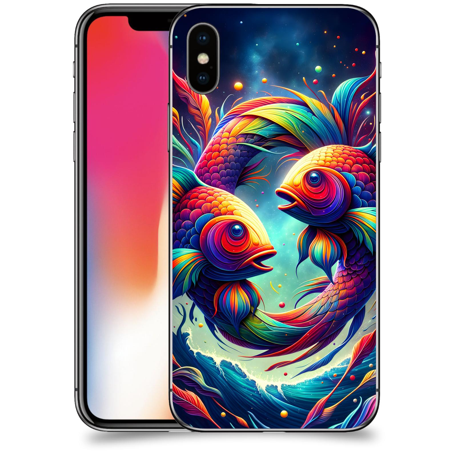 ACOVER Kryt na mobil Apple iPhone X/XS - Ryby