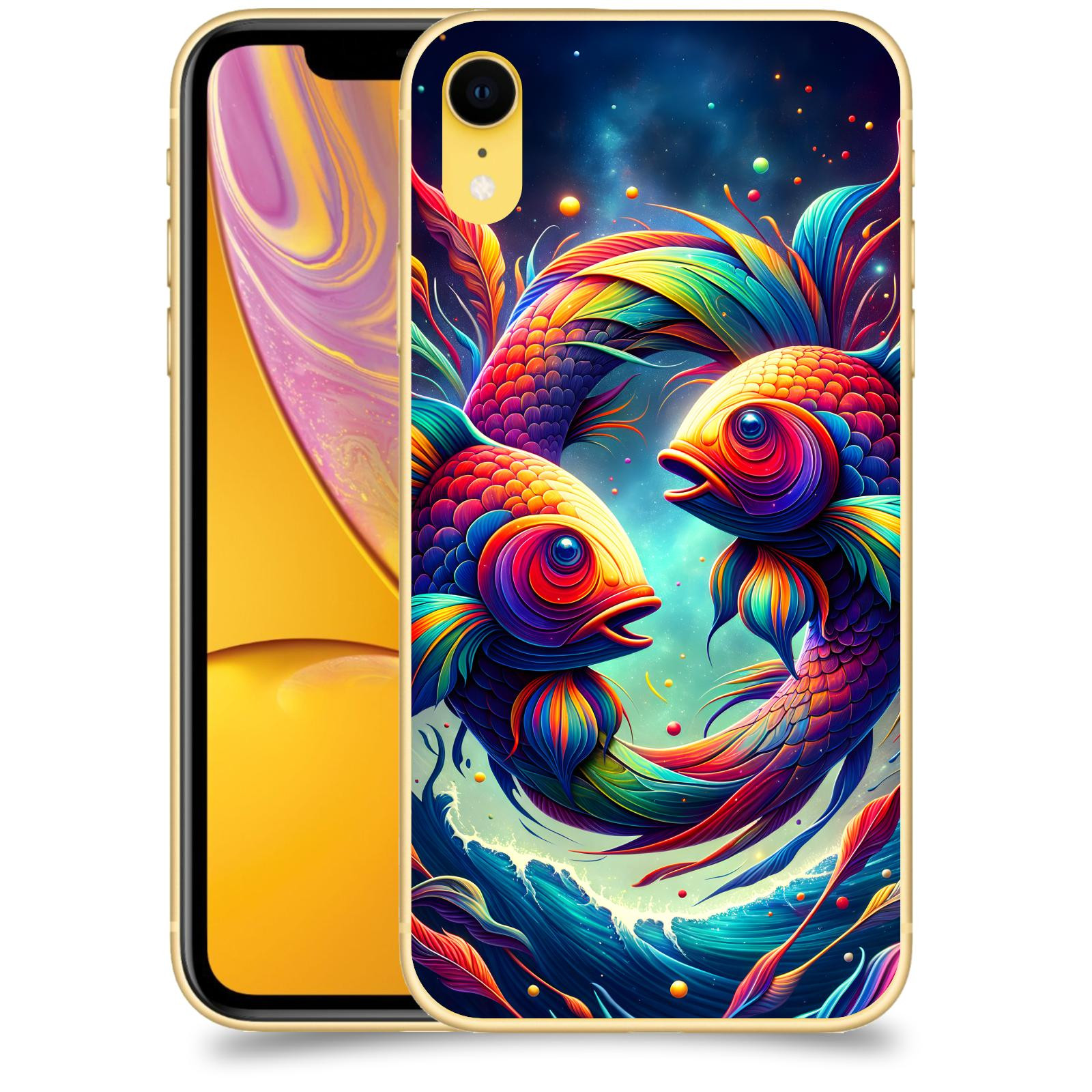 ACOVER Kryt na mobil Apple iPhone XR - Ryby