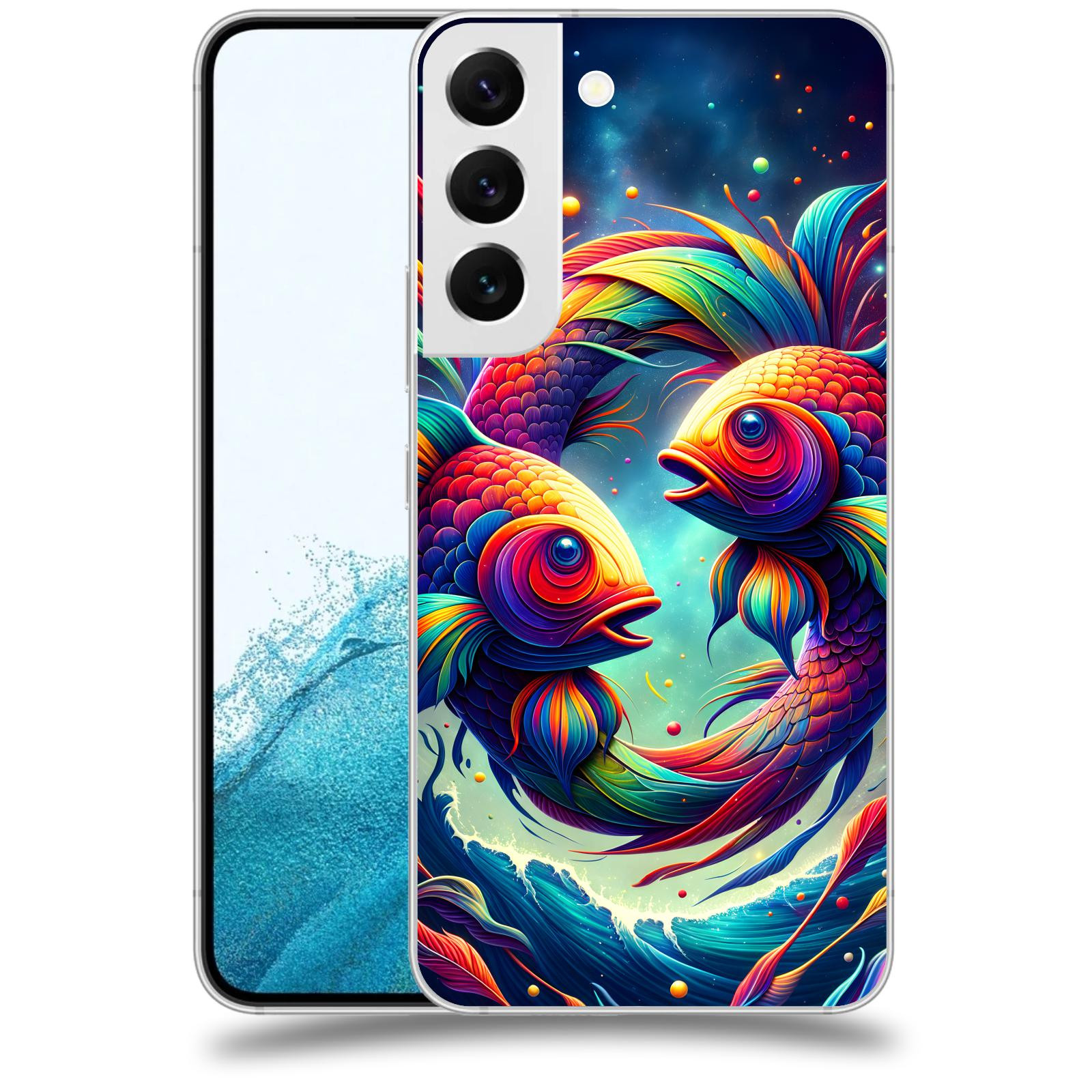 ACOVER Kryt na mobil Samsung Galaxy S22 5G - Ryby