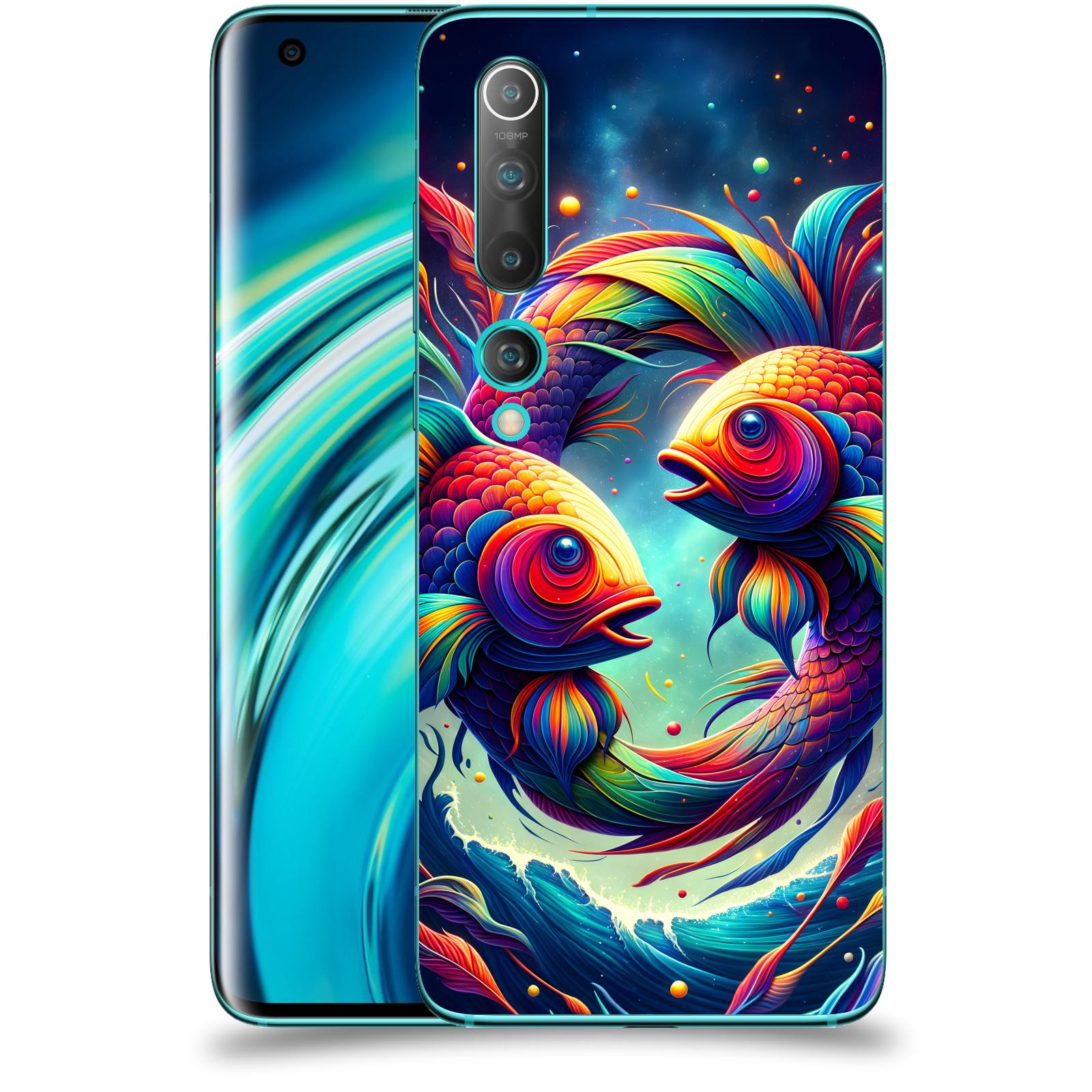 ACOVER Kryt na mobil Xiaomi Mi 10 - Ryby