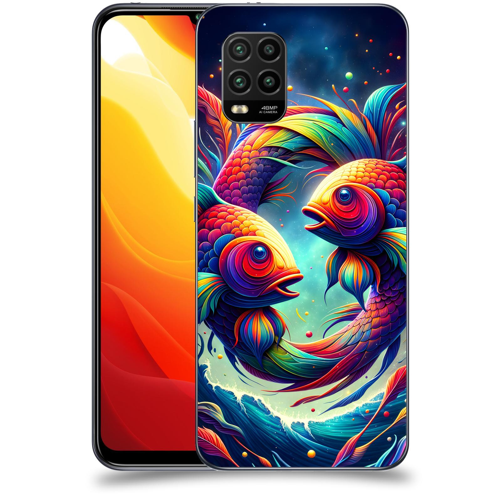ACOVER Kryt na mobil Xiaomi Mi 10 Lite - Ryby