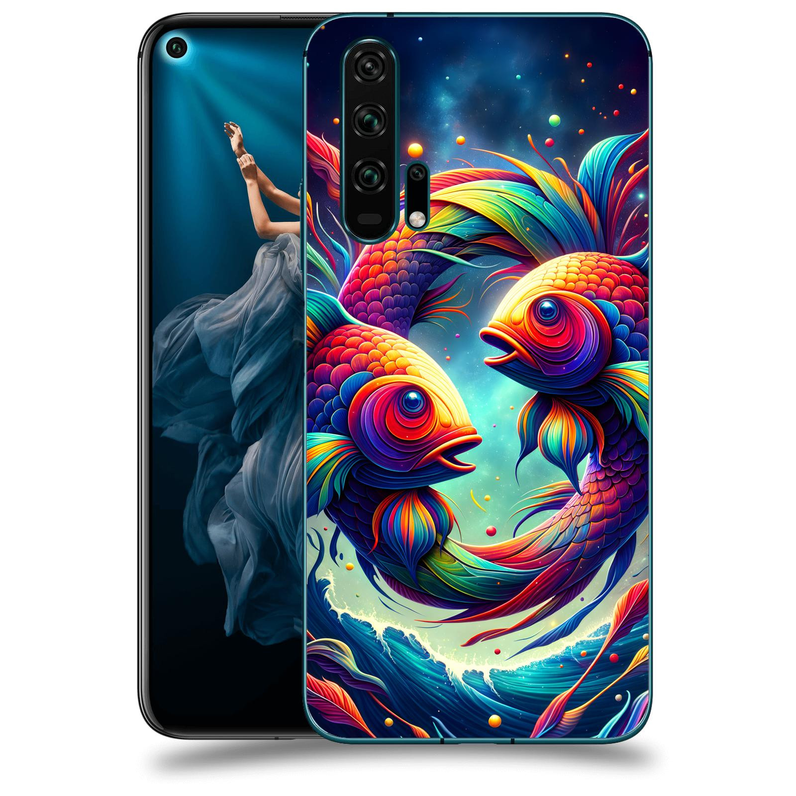 ACOVER Kryt na mobil Honor 20 Pro - Ryby