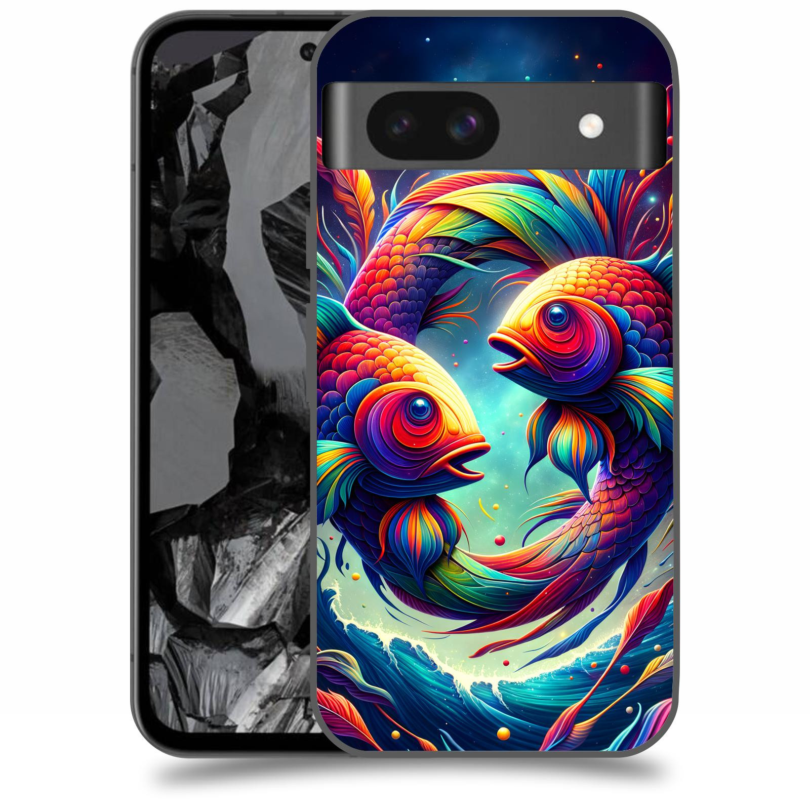 ACOVER Kryt na mobil Google Pixel 8A - Ryby