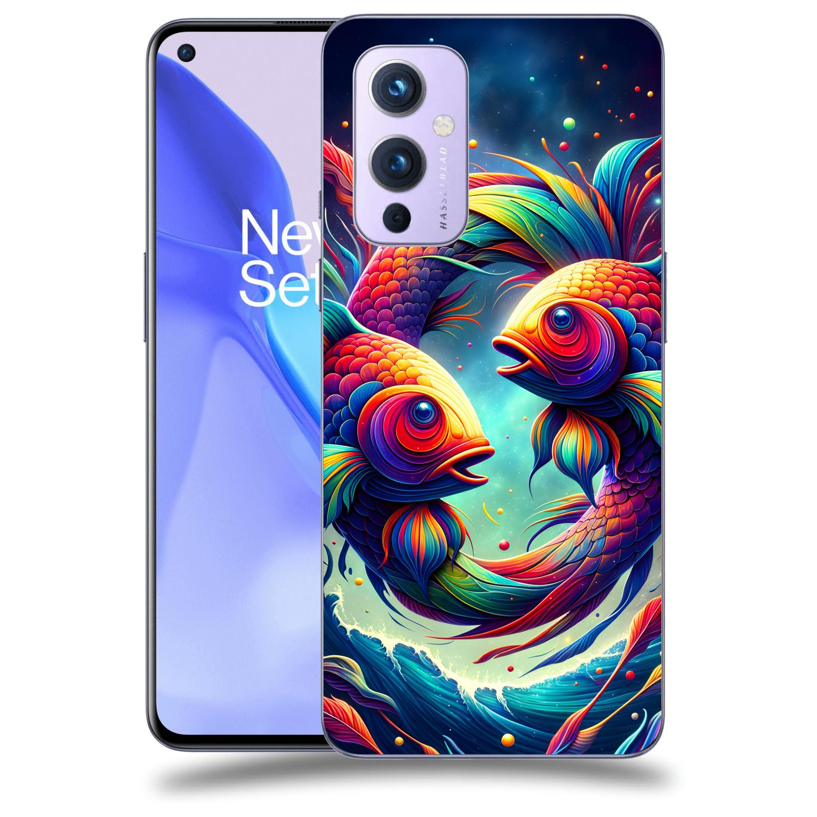 ACOVER Kryt na mobil OnePlus 9 - Ryby
