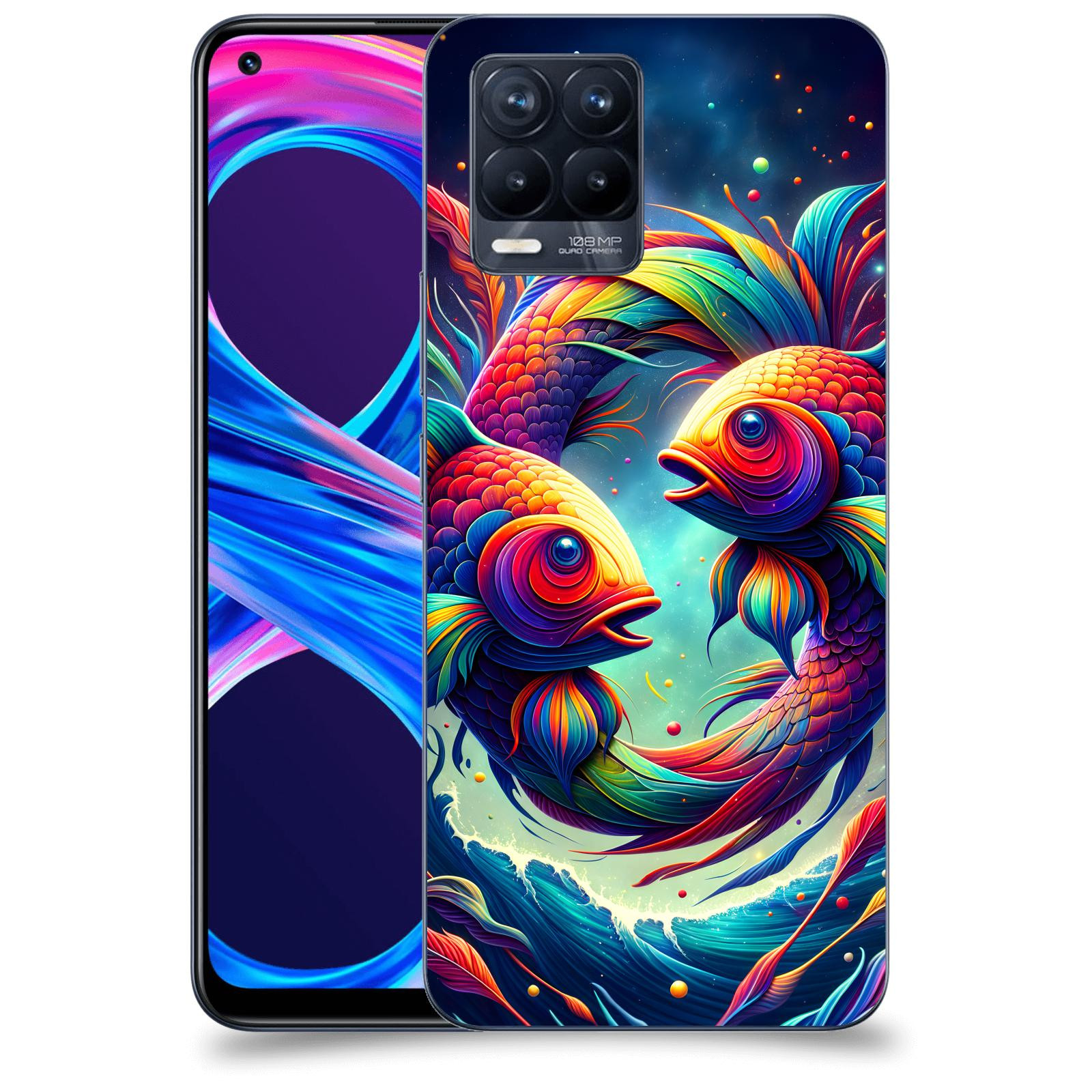 ACOVER Kryt na mobil Realme 8 Pro - Ryby