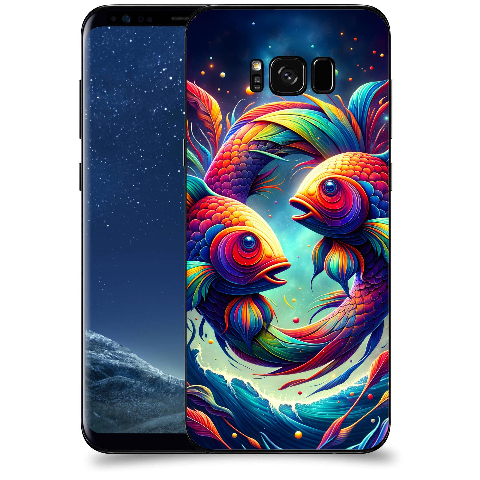 ACOVER Kryt na mobil Samsung Galaxy S8+ G955F - Ryby