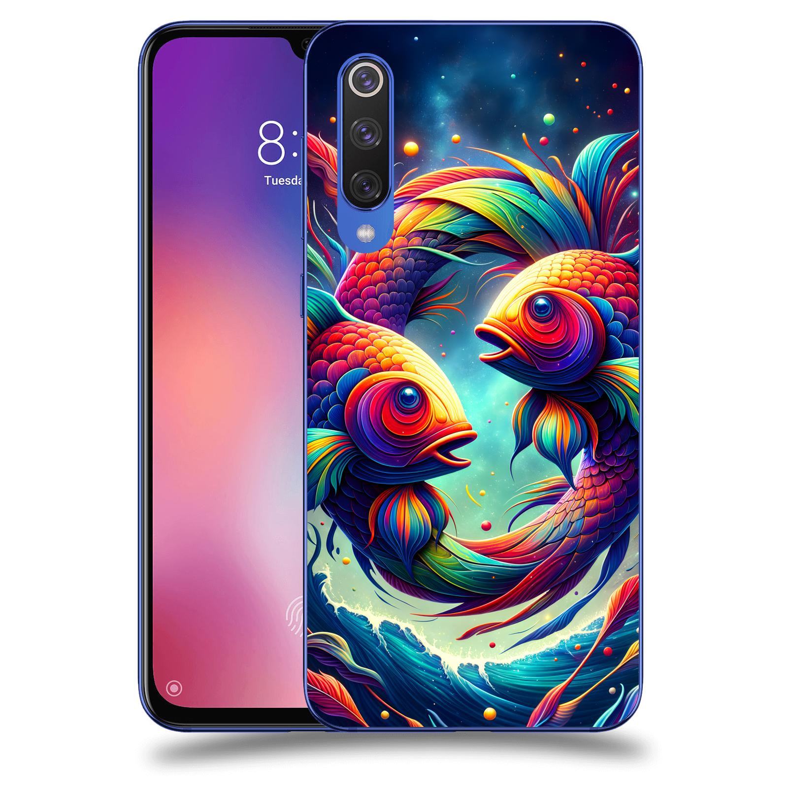 ACOVER Kryt na mobil Xiaomi Mi 9 SE - Ryby
