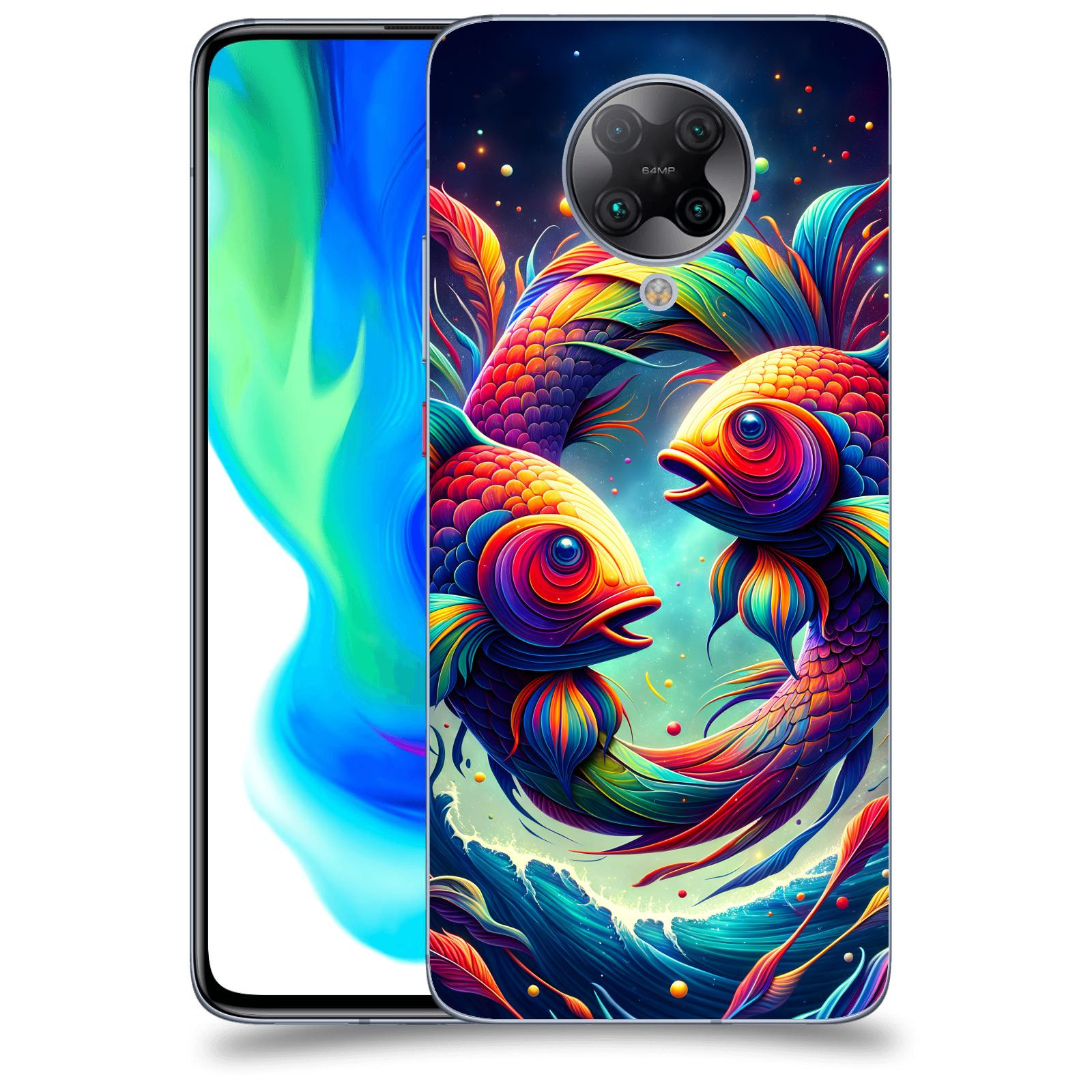 ACOVER Kryt na mobil Xiaomi Poco F2 Pro - Ryby