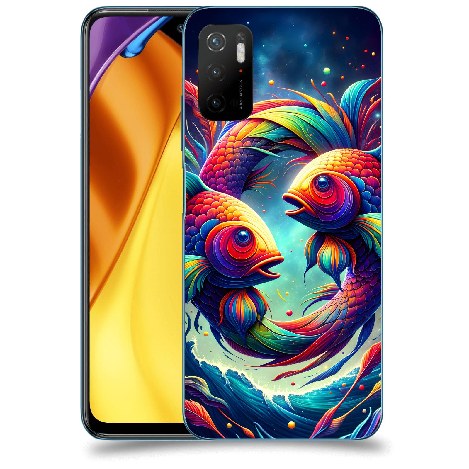 ACOVER Kryt na mobil Xiaomi Poco M3 Pro 5G - Ryby