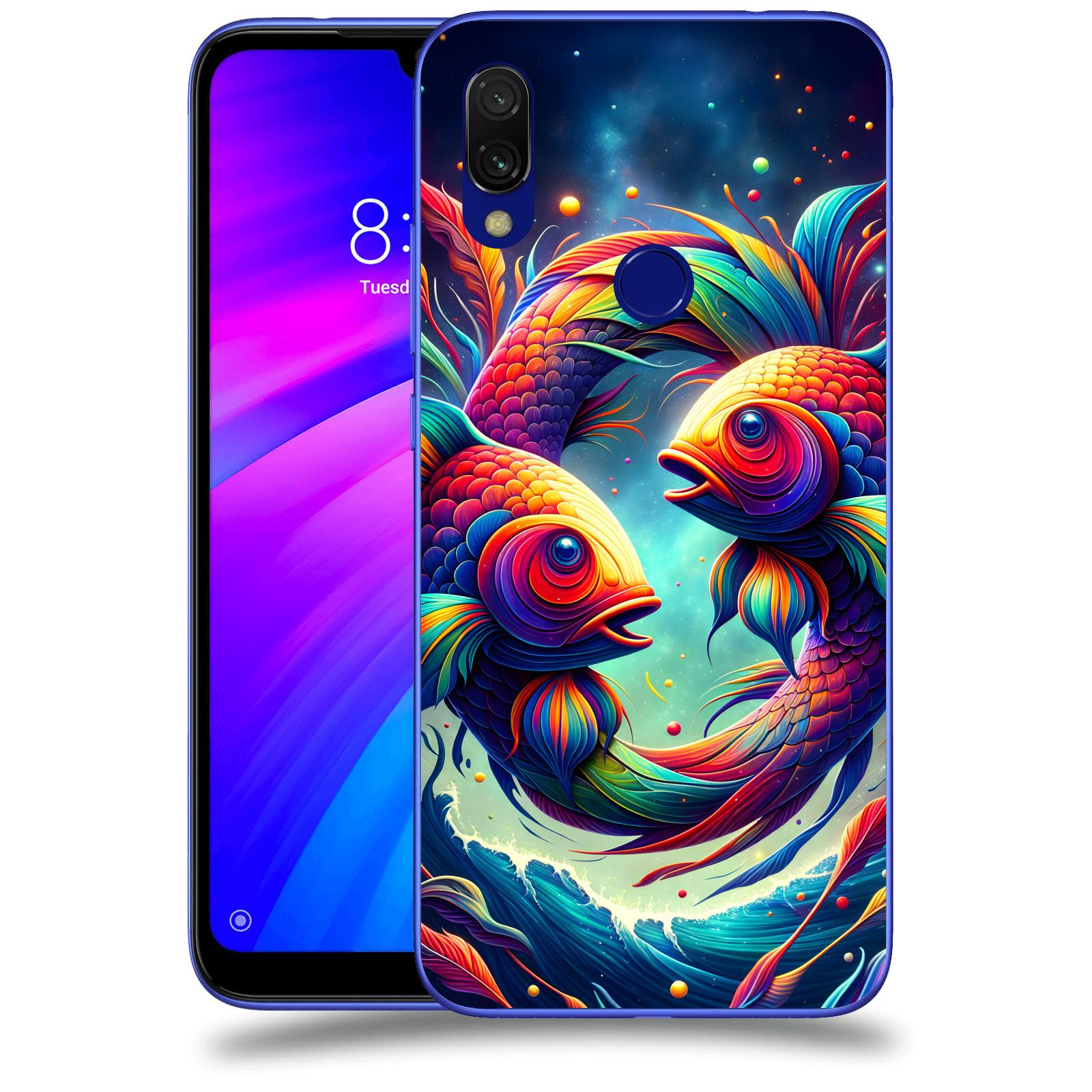 ACOVER Kryt na mobil Xiaomi Redmi 7 - Ryby