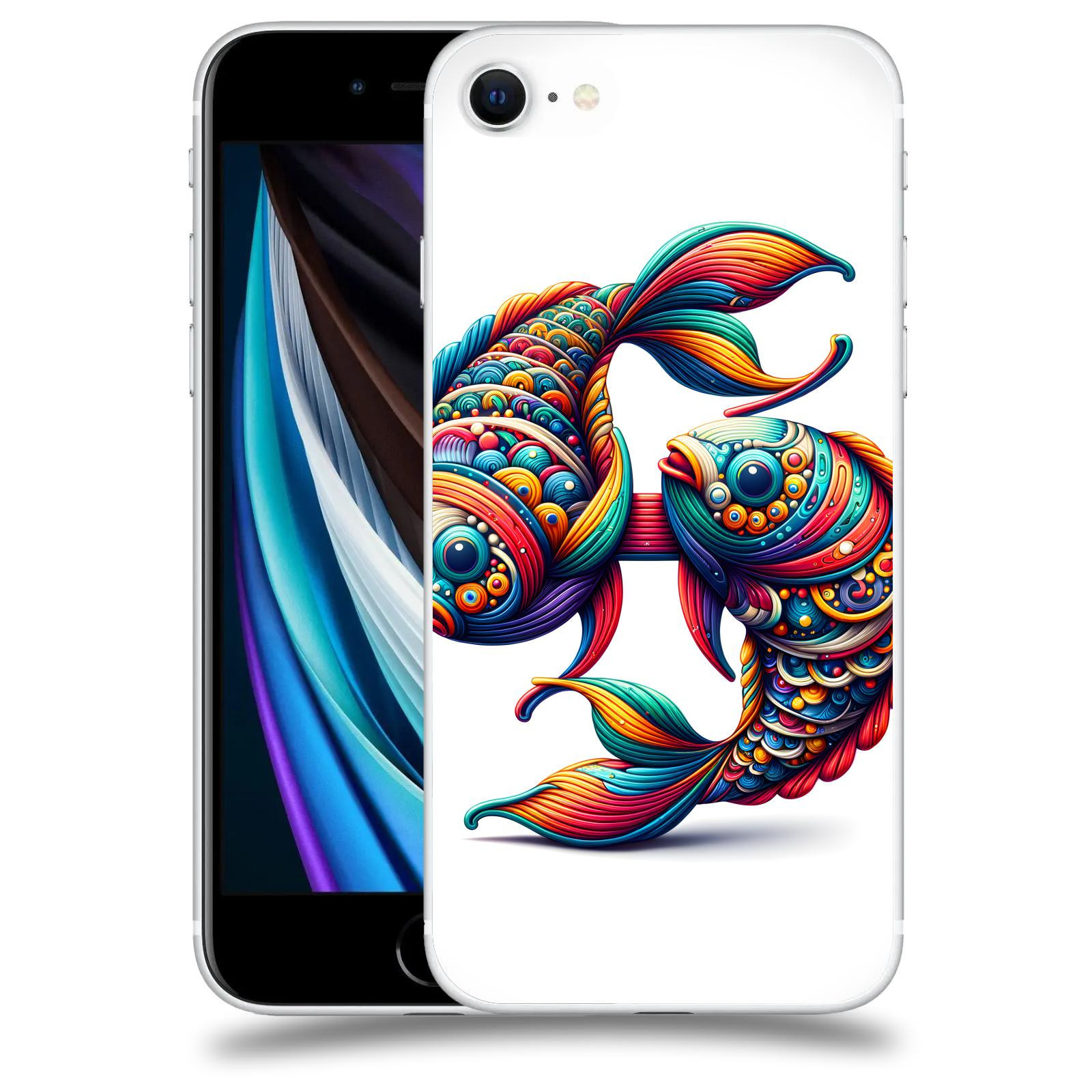 ACOVER Kryt na mobil Apple iPhone SE 2020 - Ryby 2