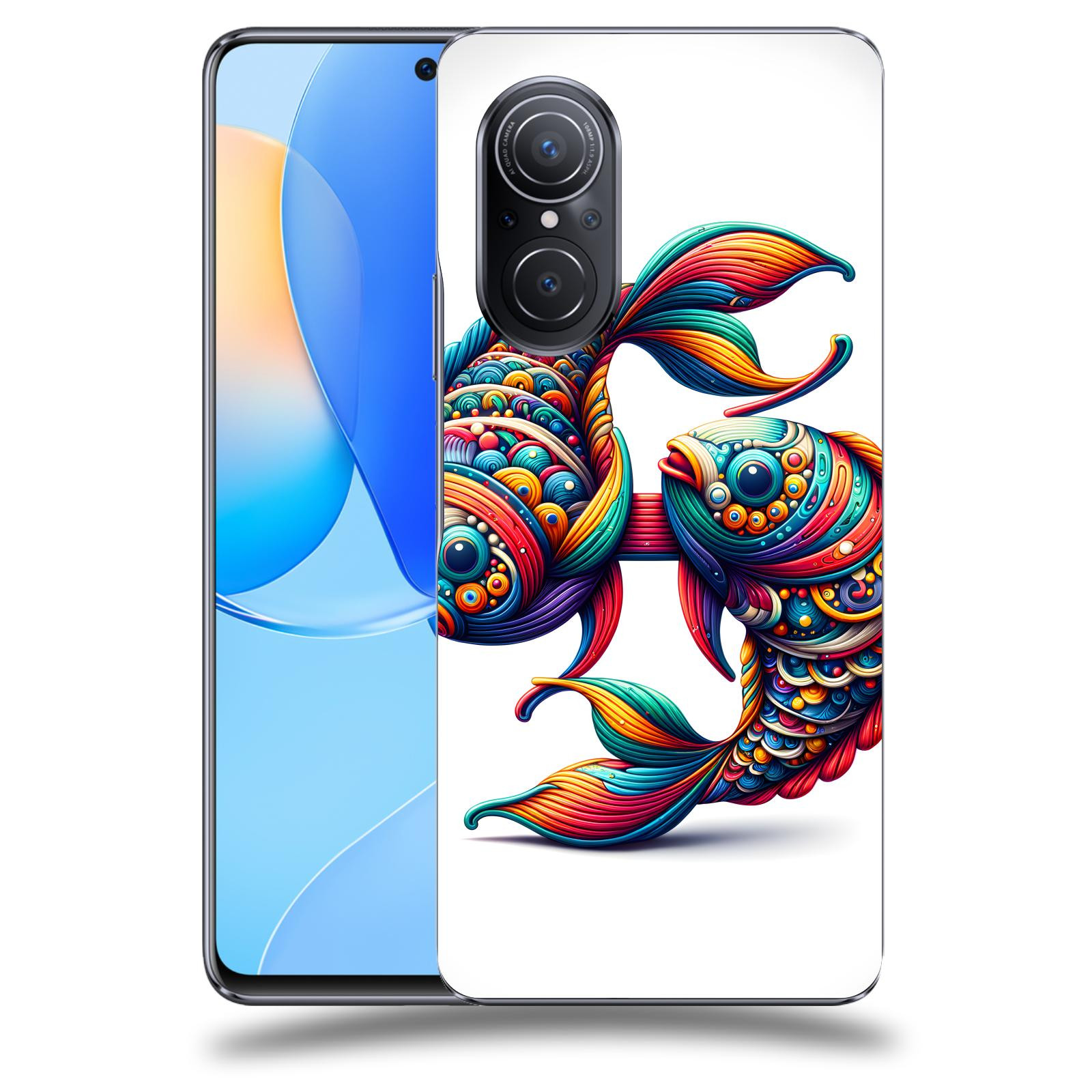 ACOVER Kryt na mobil Huawei Nova 9 SE - Ryby 2