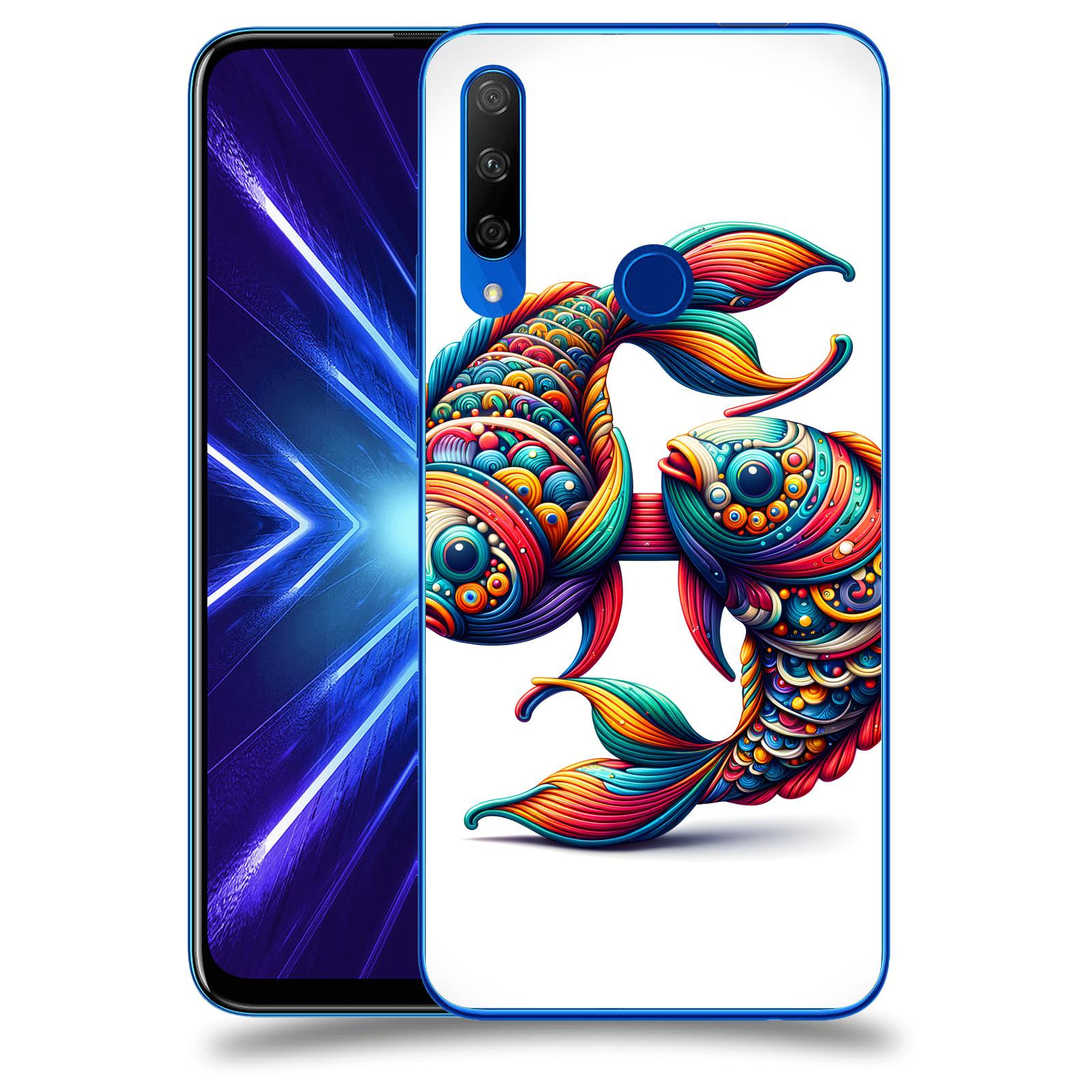 ACOVER Kryt na mobil Honor 9X - Ryby 2