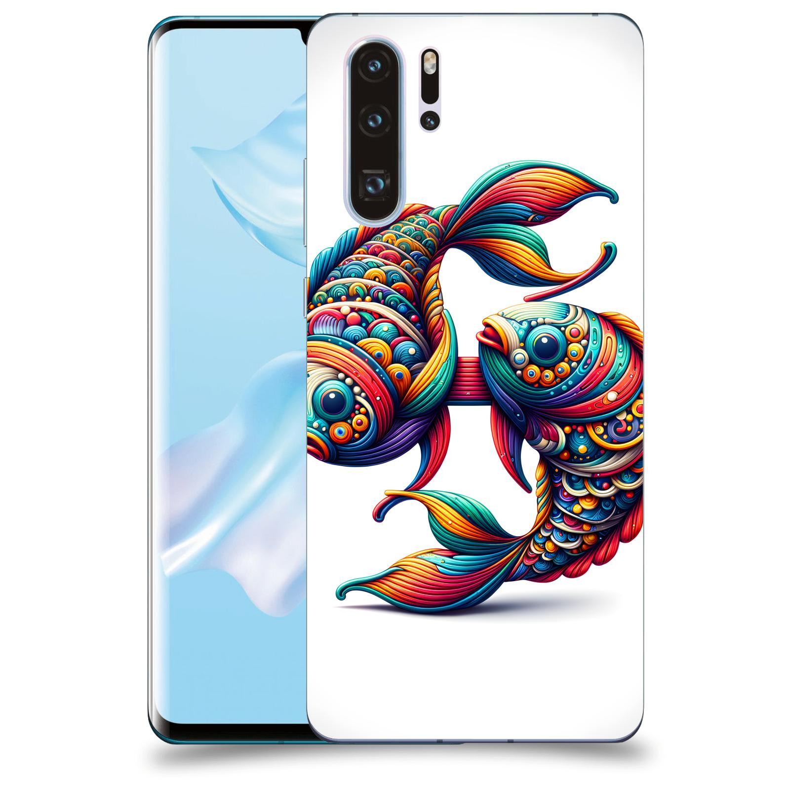 ACOVER Kryt na mobil Huawei P30 - Ryby 2