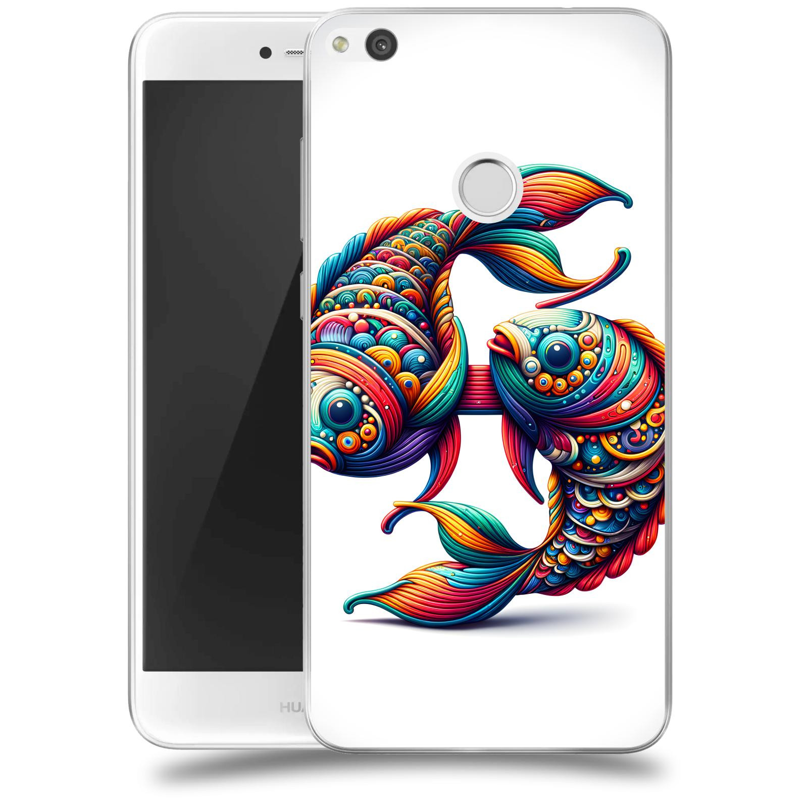 ACOVER Kryt na mobil Huawei P9 Lite 2017 - Ryby 2