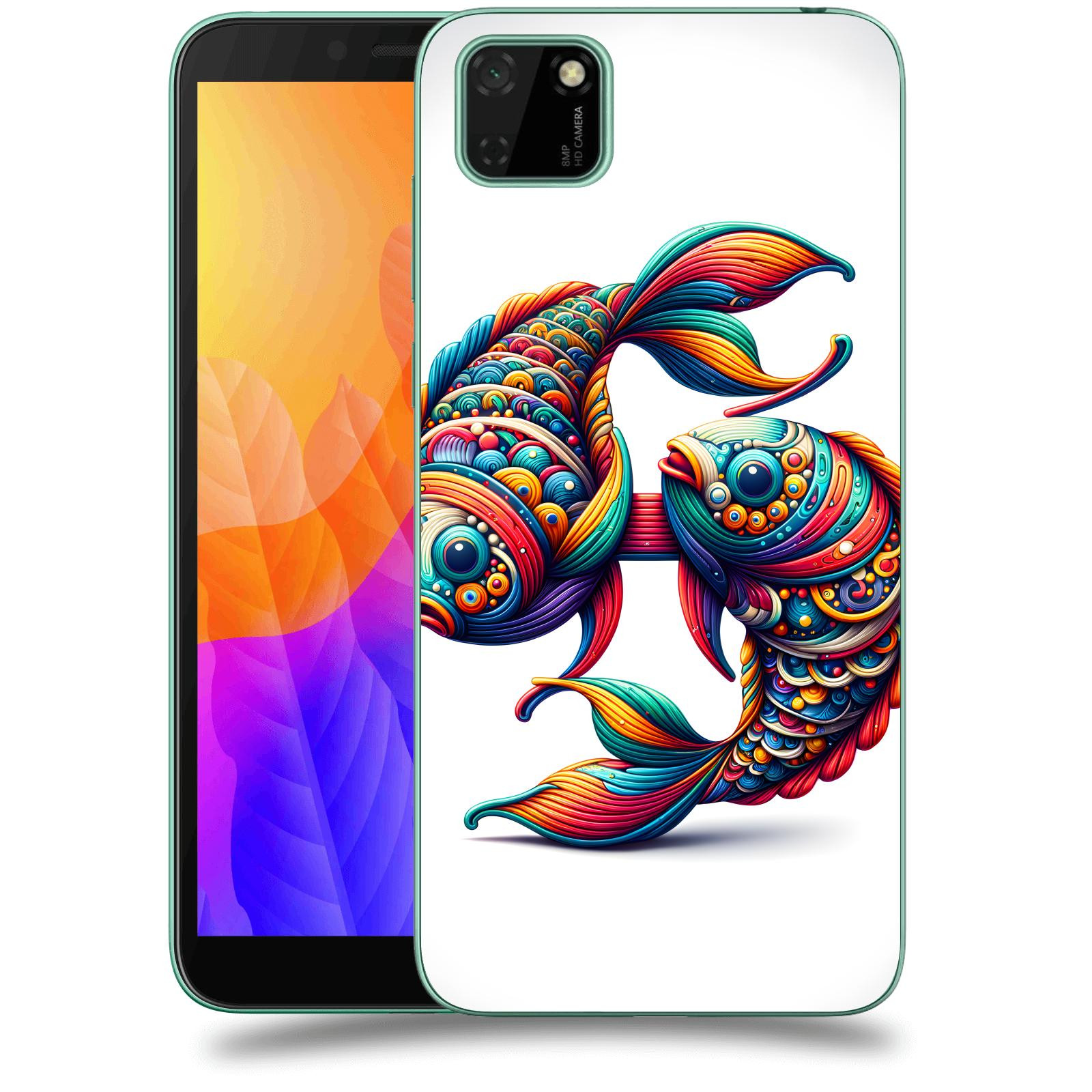 ACOVER Kryt na mobil Huawei Y5P - Ryby 2