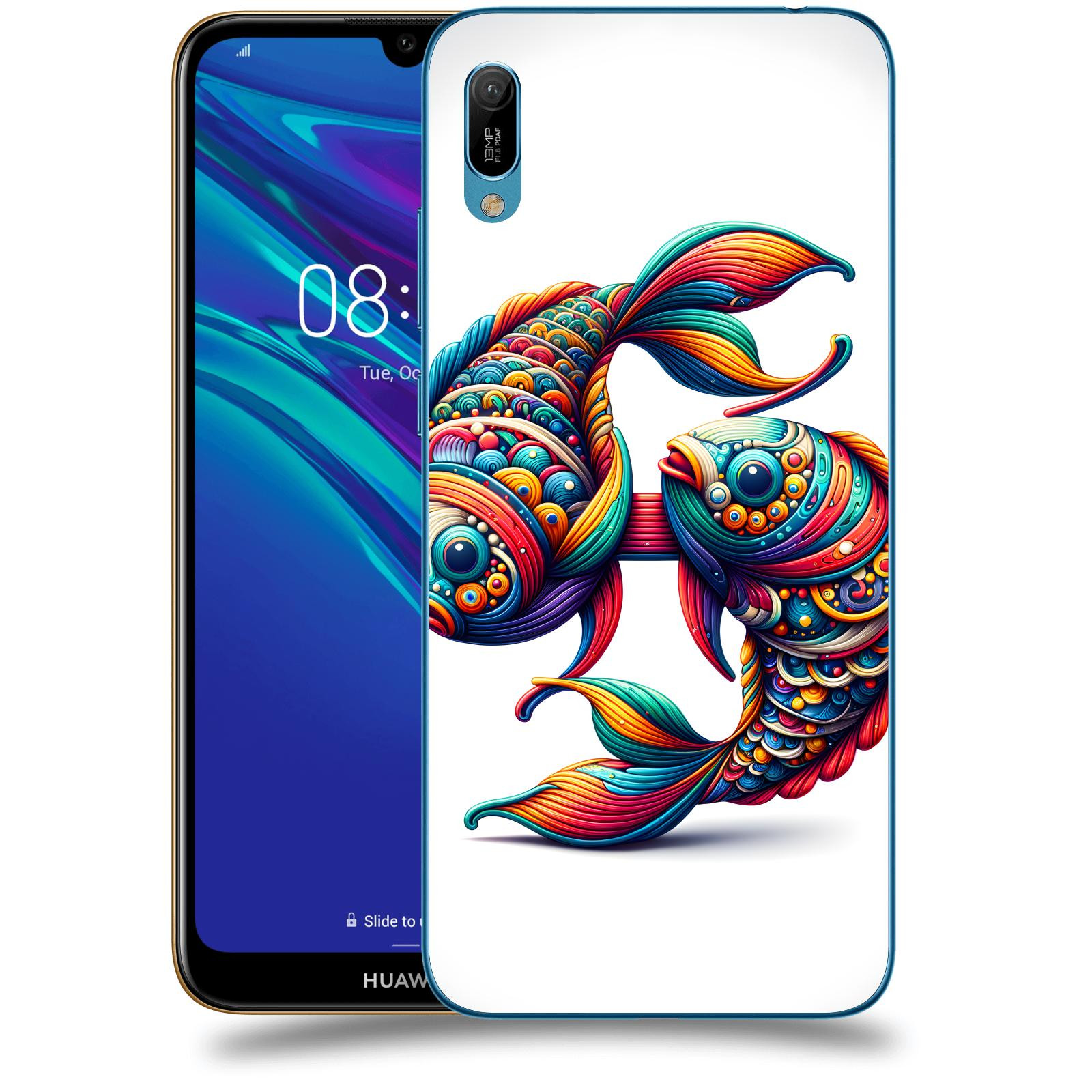 ACOVER Kryt na mobil Huawei Y6 2019 - Ryby 2